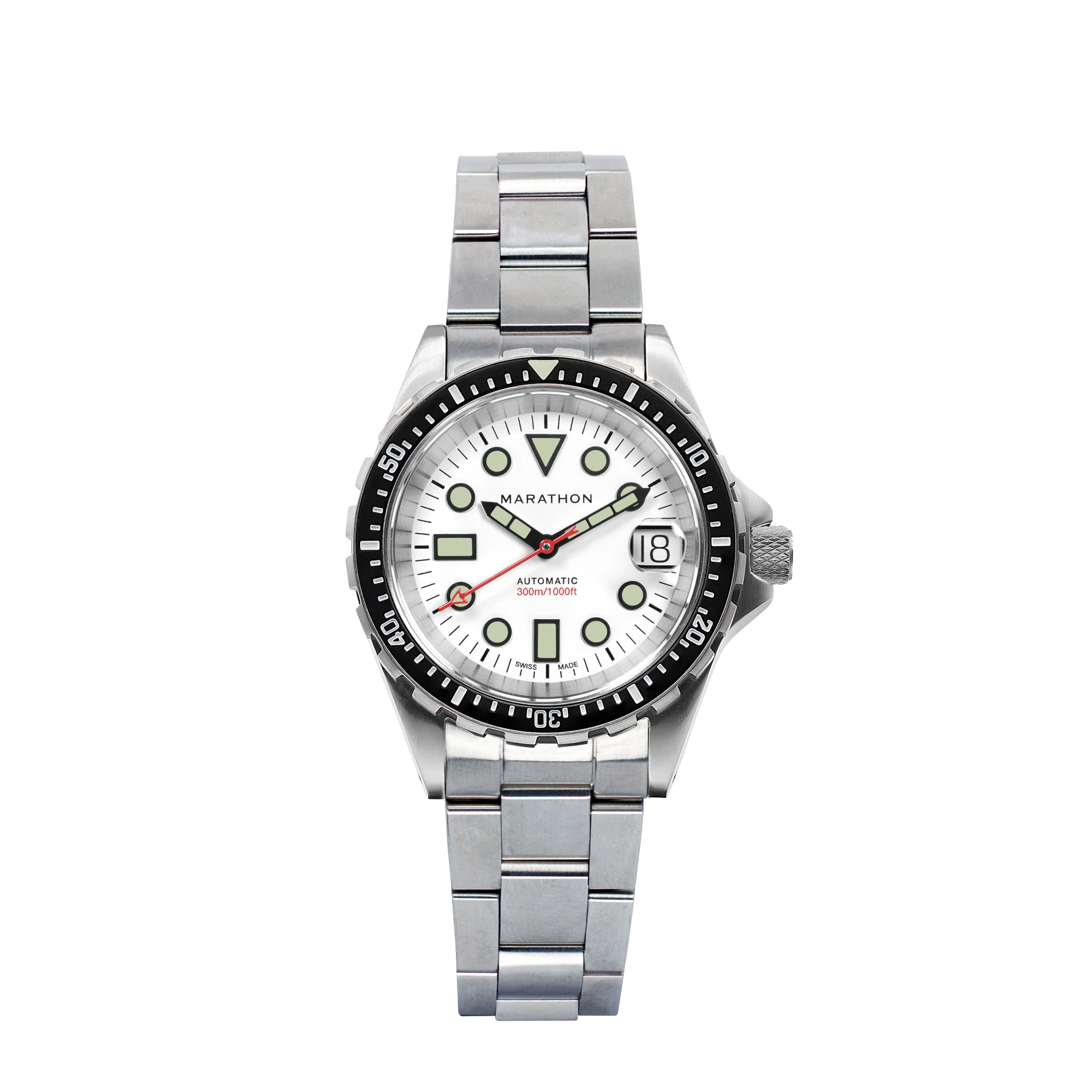 36mm OSAR-D ARCTIC EDITION 36mm Arctic Original SAR w/ Date with Stainless Steel Bracelet (OSAR-D) White Dial