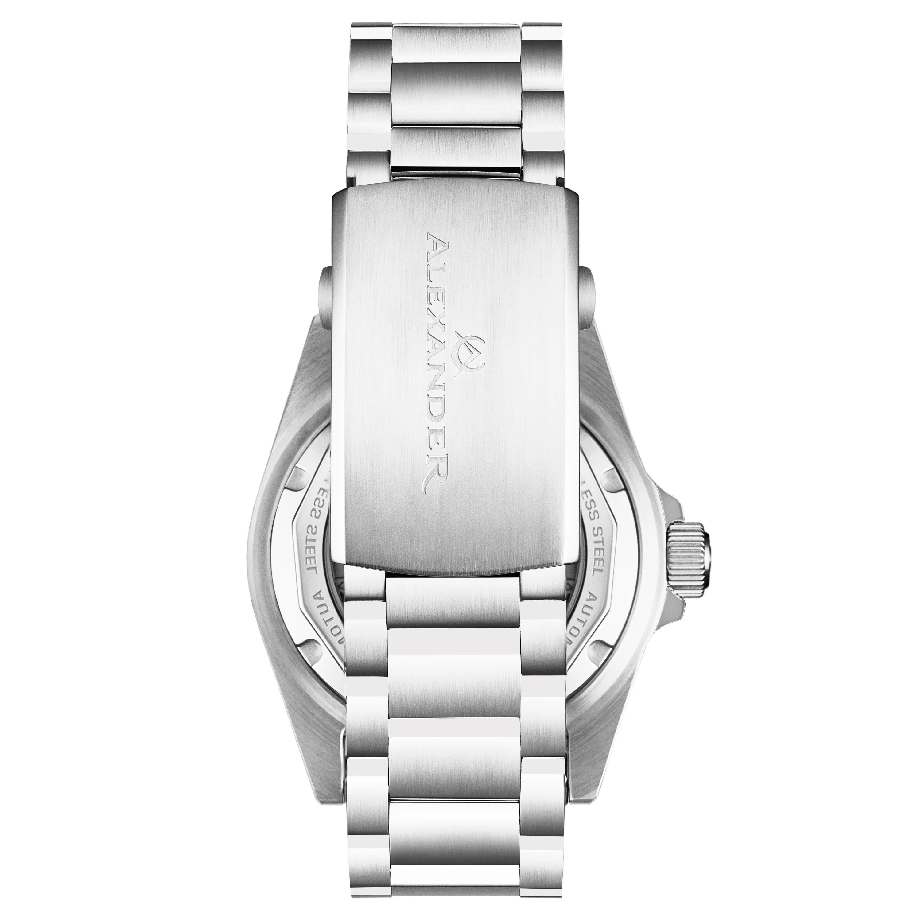 A520-04 Silver/Stainless Steel | Green Dial - Image 2