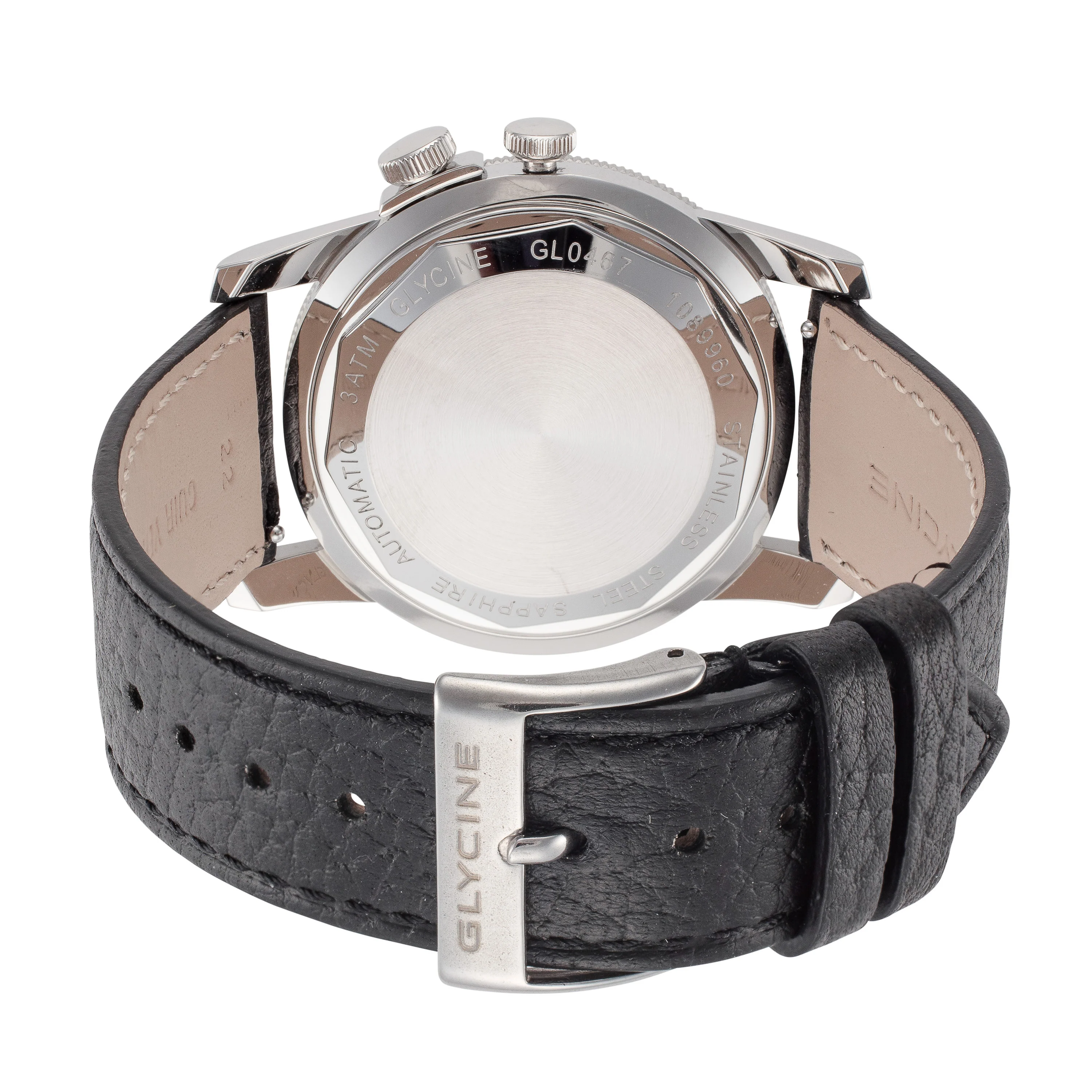 Airman The Chief GMT 40mm / White / Black White Dial - Image 3