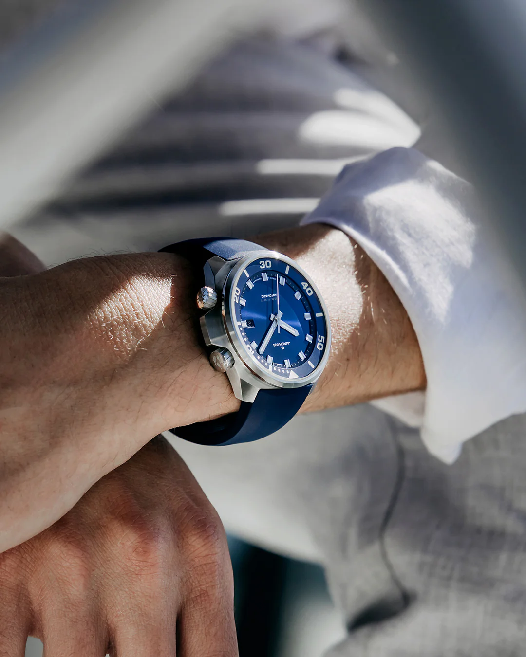 Aquaris Diver Blue Blue Dial / Stainless Steel Bracelet Blue Dial - Image 5