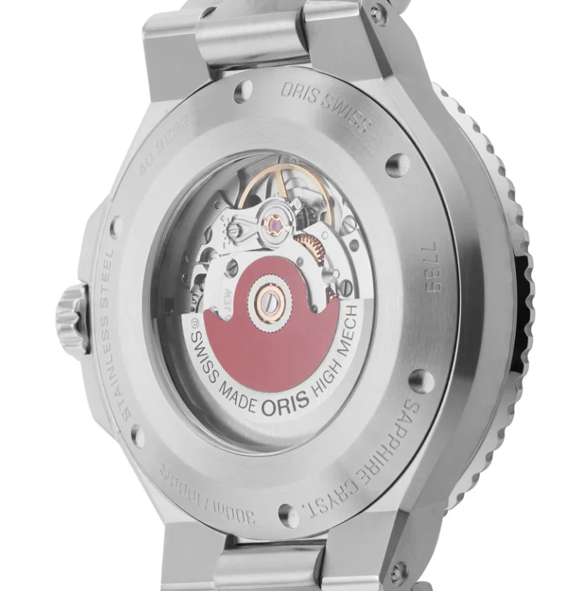 Aquis Date Blue/Silver Stainless Steel Blue Dial - Image 4