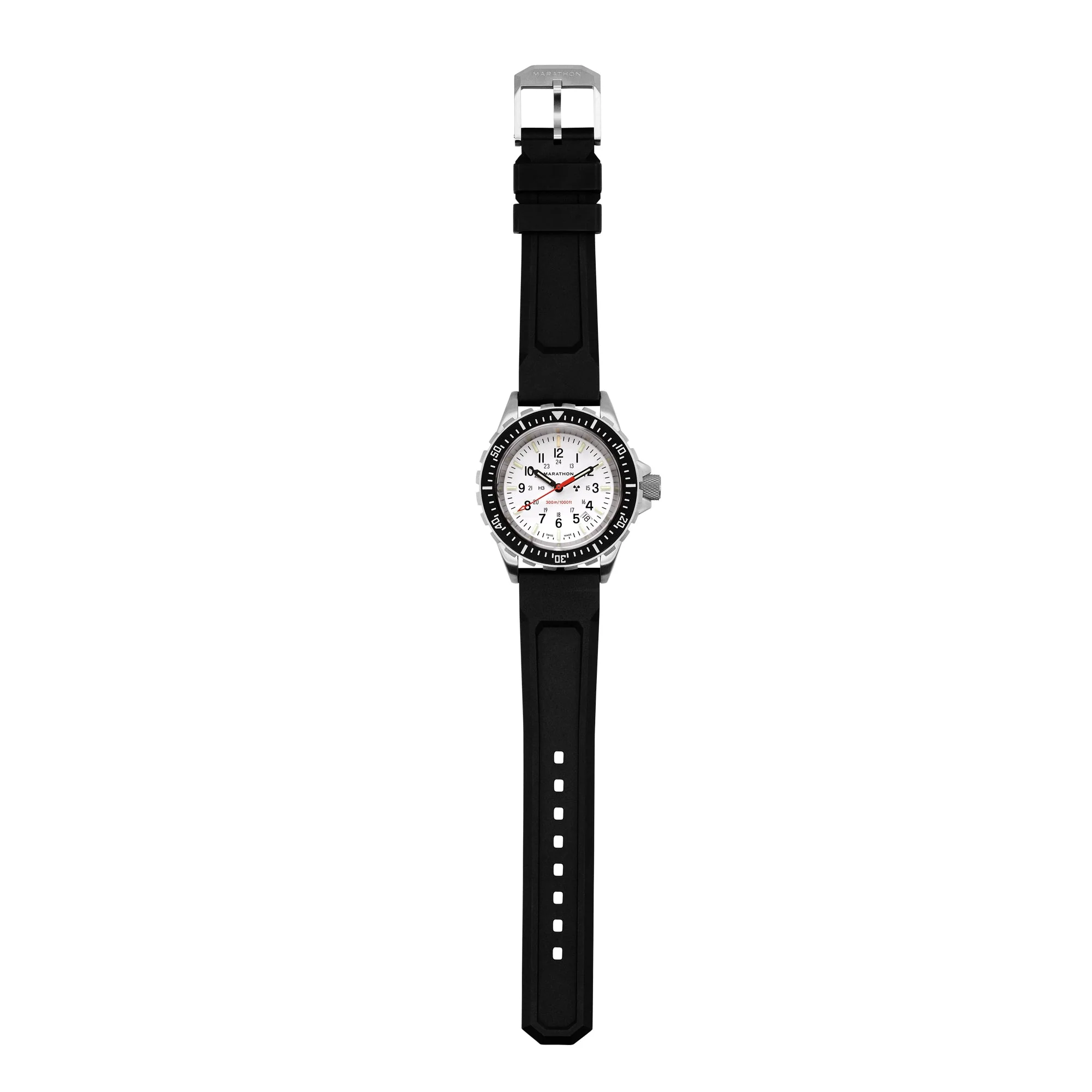 Dive SS/BKSS 3PC RUBBER (WW194007SS-0530) | White Dial - Image 6