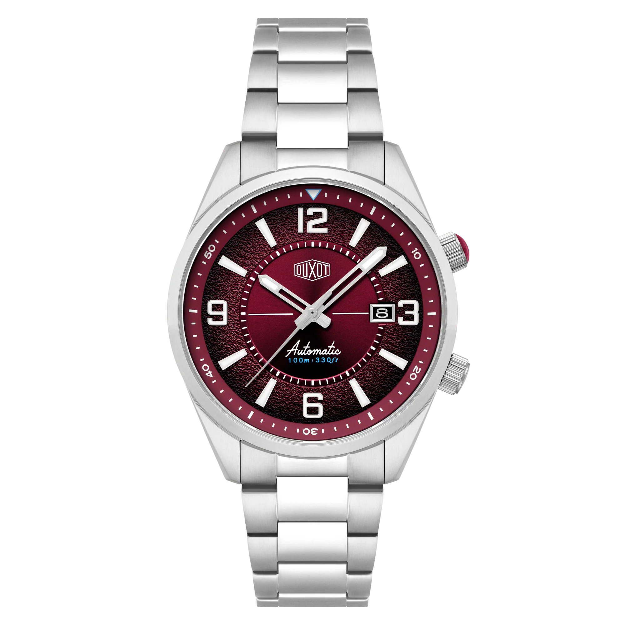 Ascensus Automatic Red / Stainless Steel | Red Dial