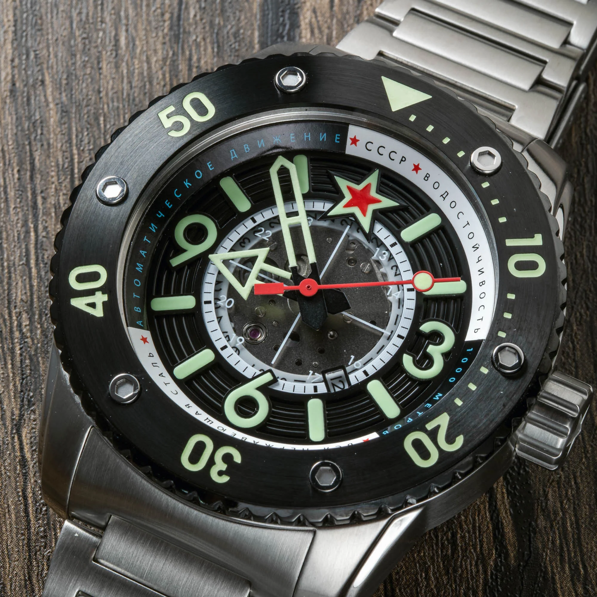 Barrakuda Limited Edition Silver / Black Dial / Black Black Dial - Image 3