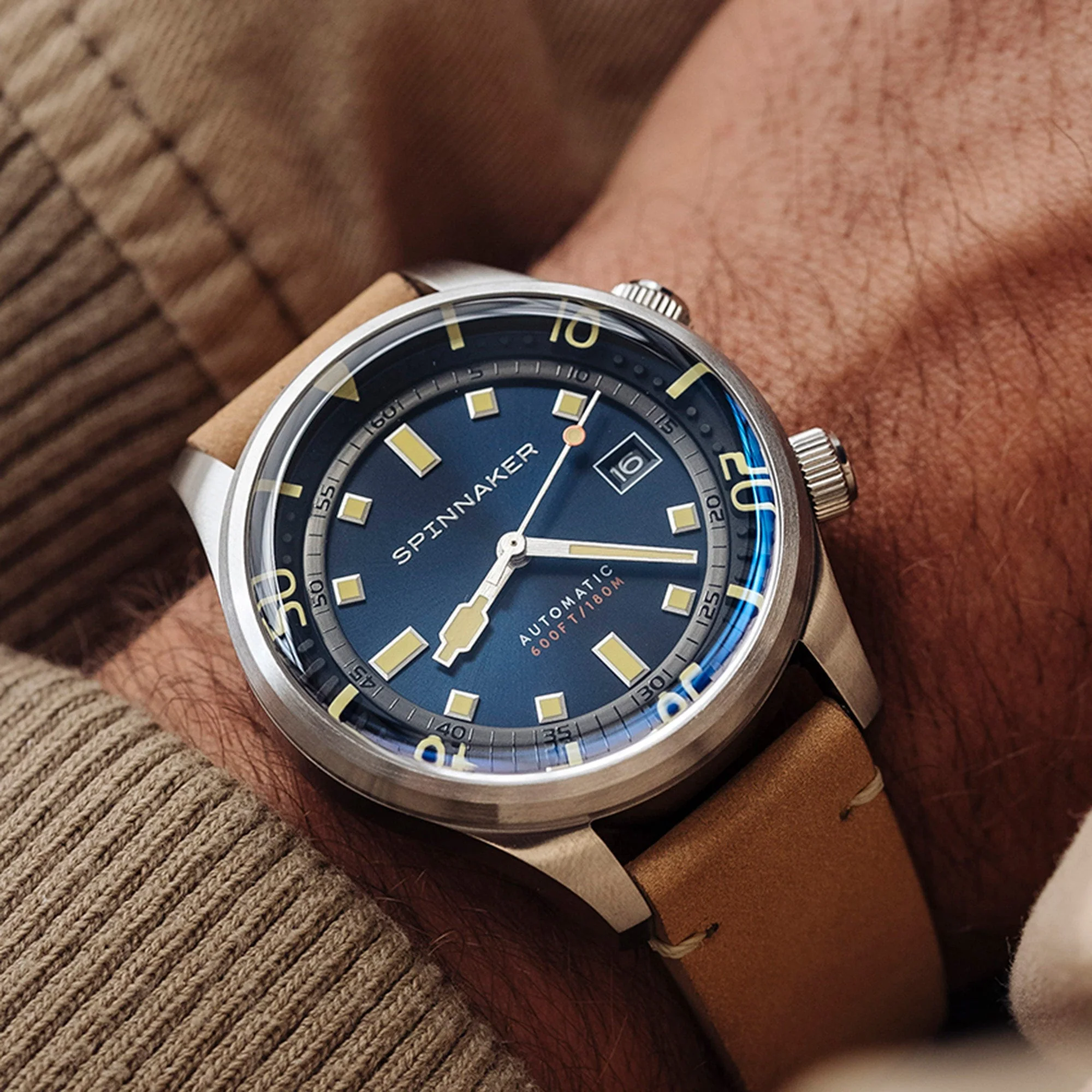 Bradner Blue Dial & Tan / Leather | Blue Dial - Image 6