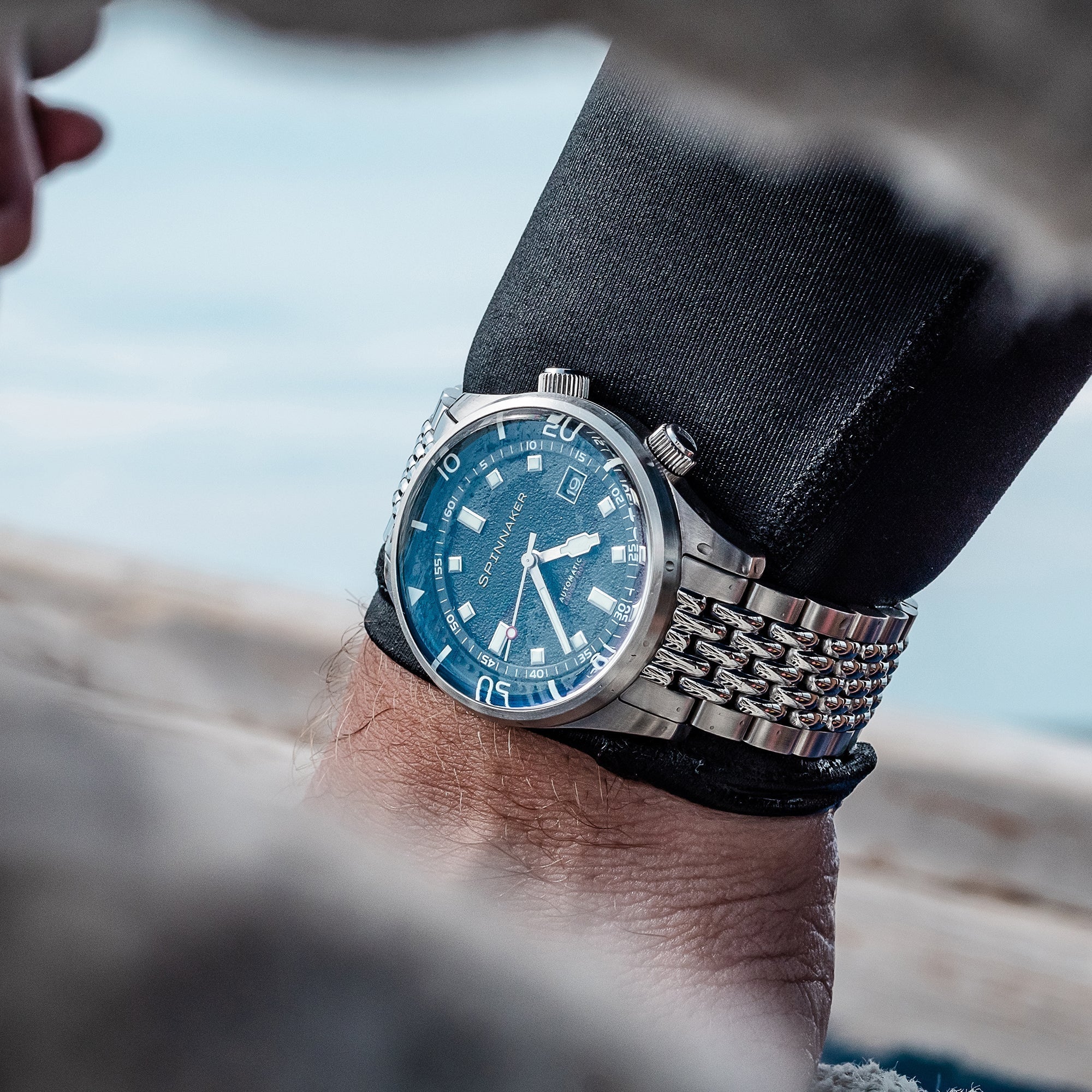 Bradner Black / Stainless Steel | Black Dial - Image 4