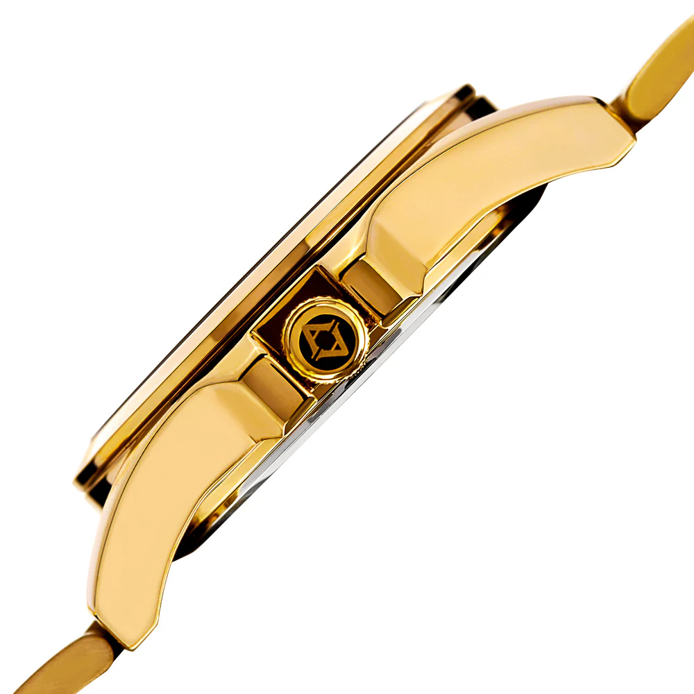 Casual-AK948YGPK Gold/Stainless Steel | Salmon Dial - Image 4