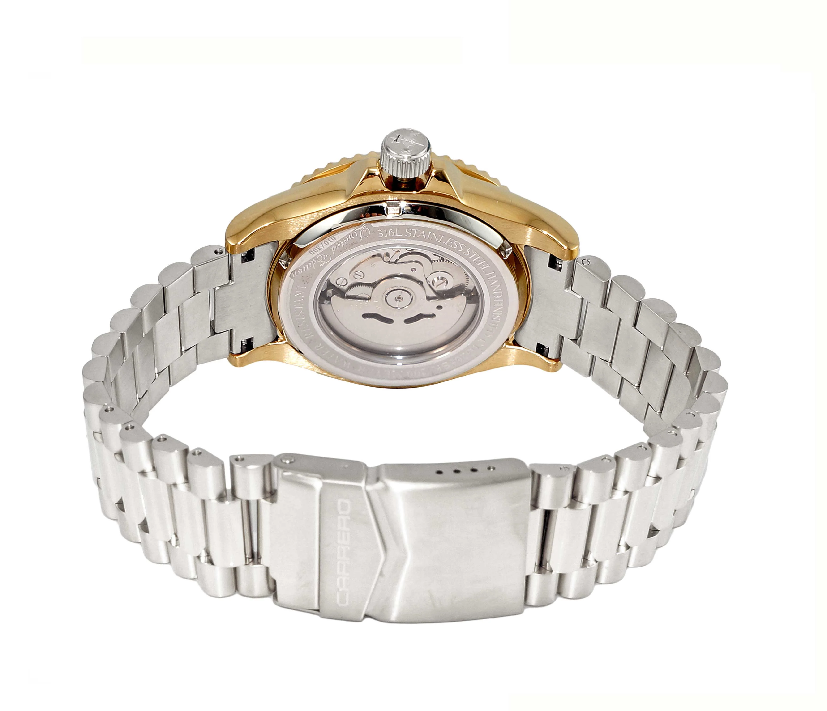 Catania MOP Goldtone - Blue/ SS Blue Dial - Image 3