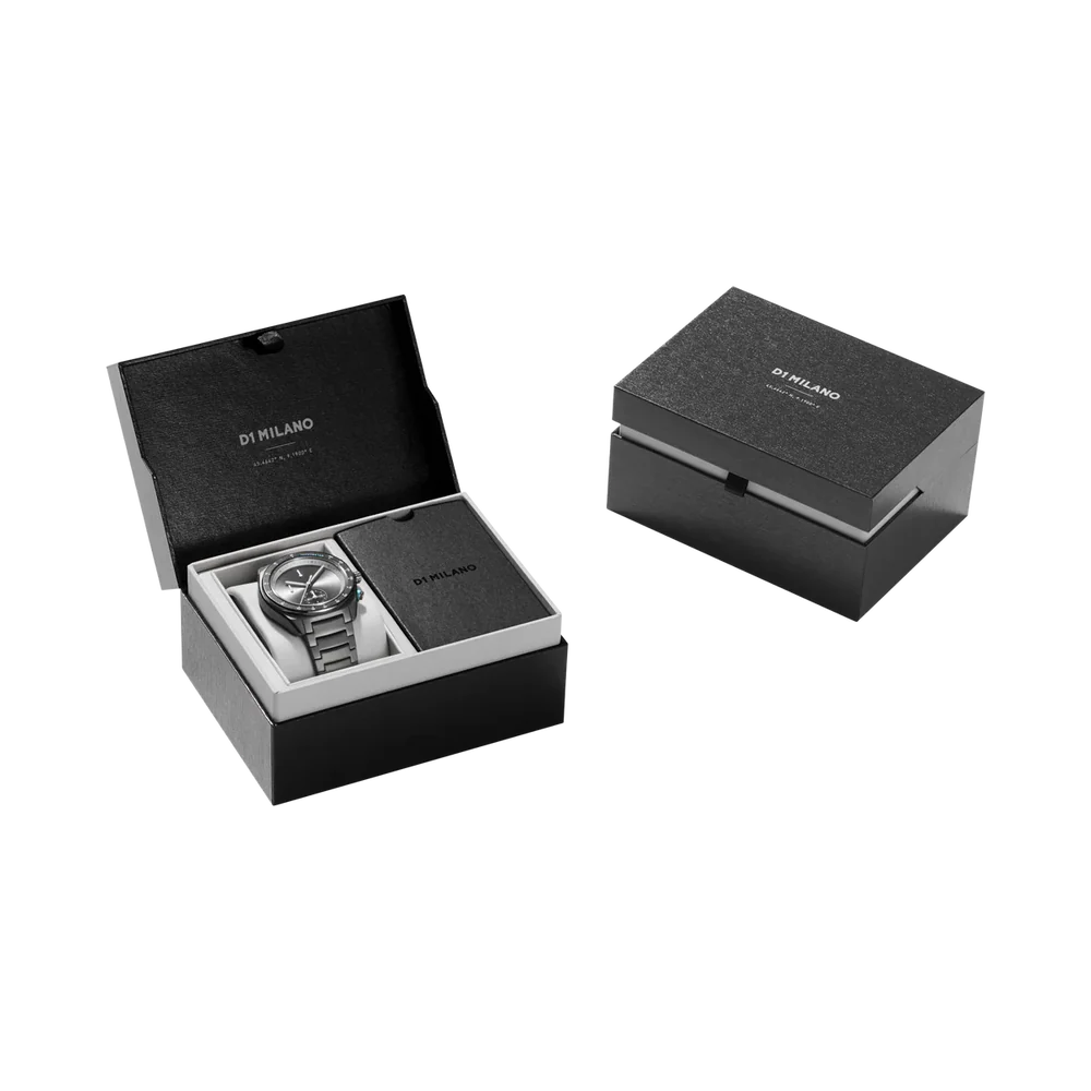 Chronograph 40mm Essential Black Gunmetal Dial - Image 5
