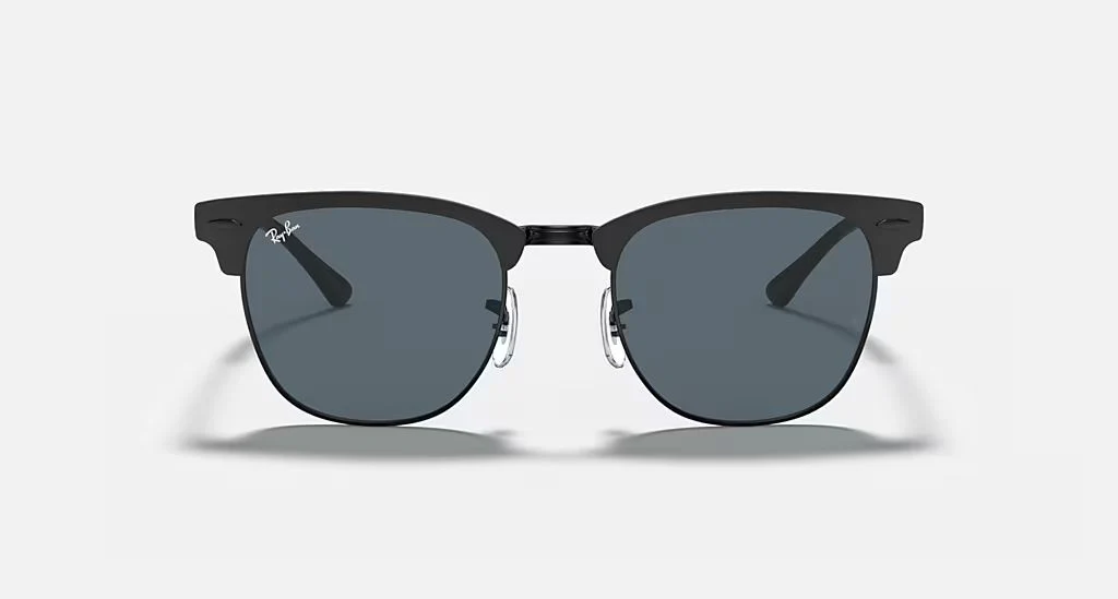 CLUBMASTER METAL UNISEX Shiny Black Top Matte / Blue - Image 2