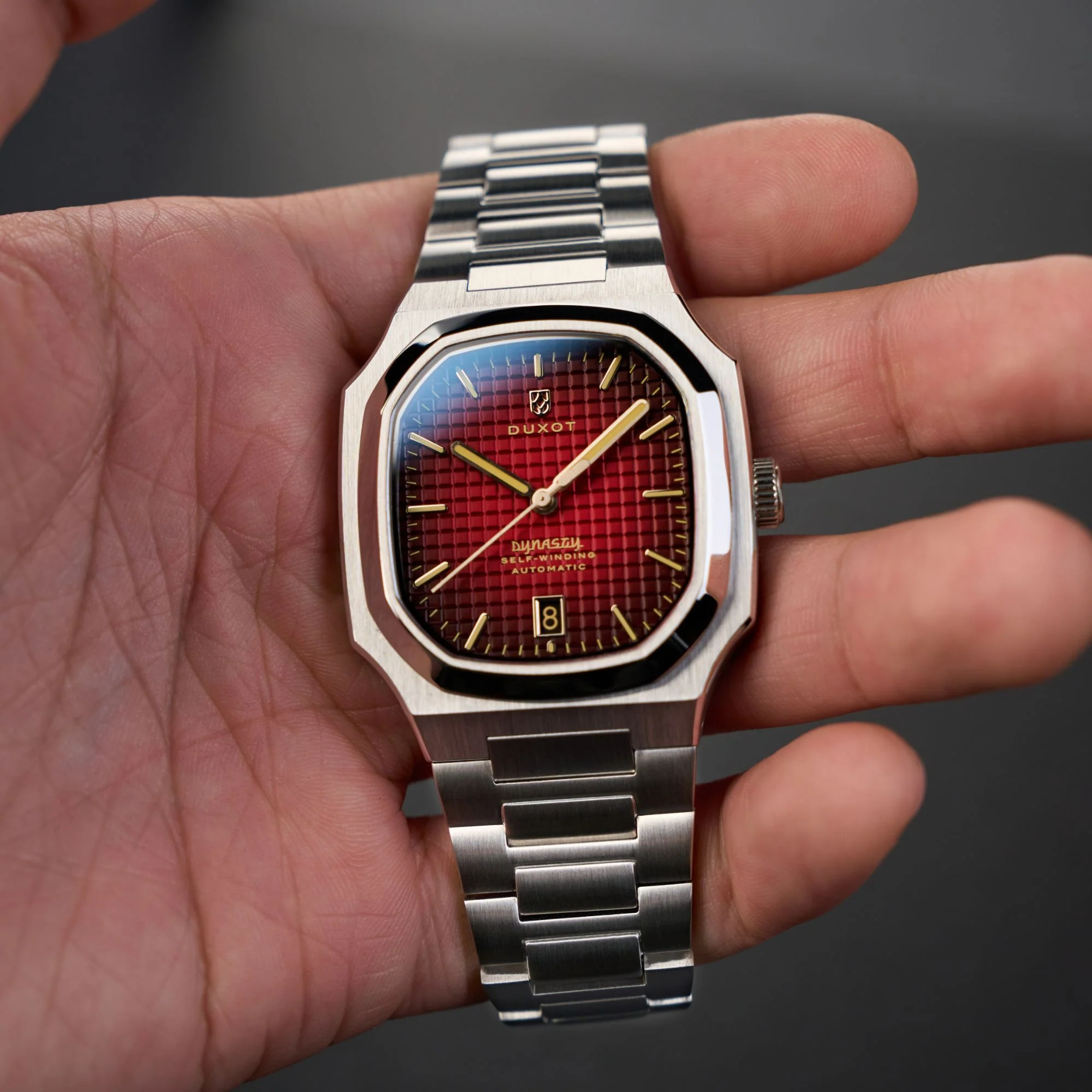 Colmar Red / Stainless Steel | Red Dial - Image 2