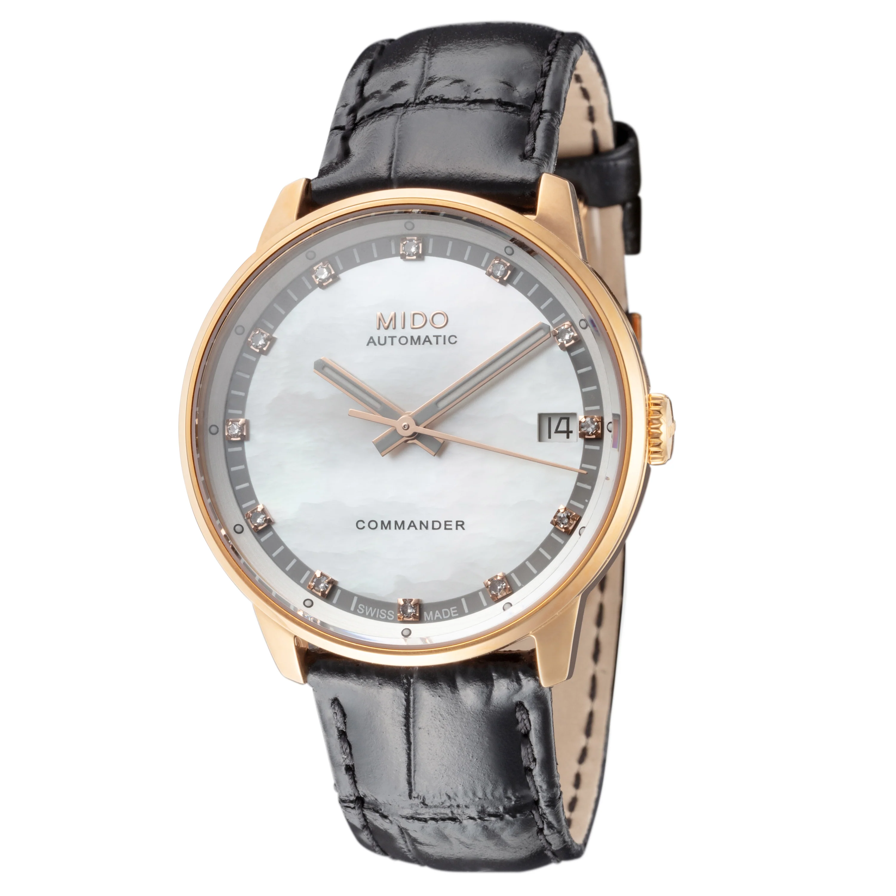Commander II 33mm / Silver / Black | Silver Dial