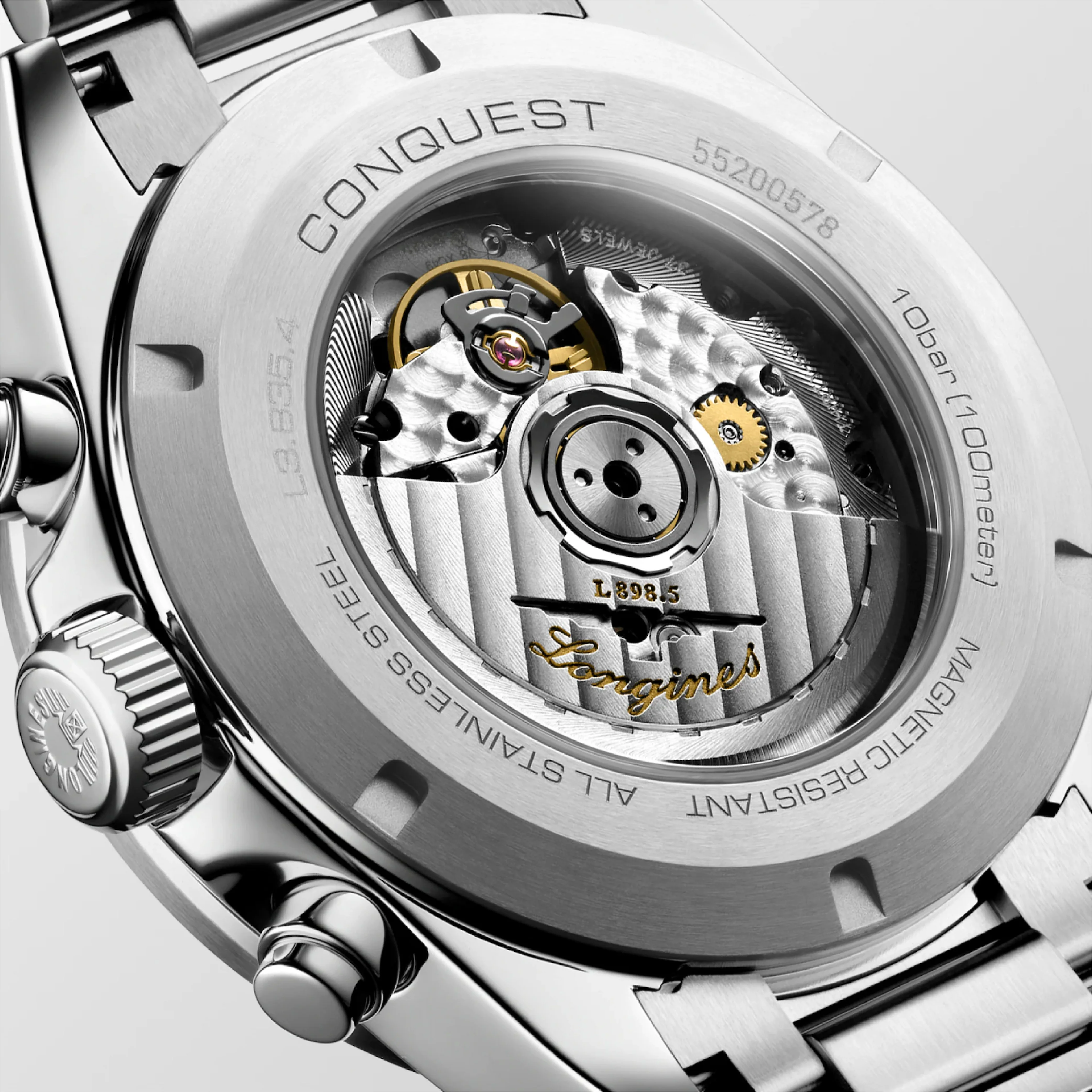Conquest Chronograph Two-Tone / Stainless Steel | Dial - Image 3