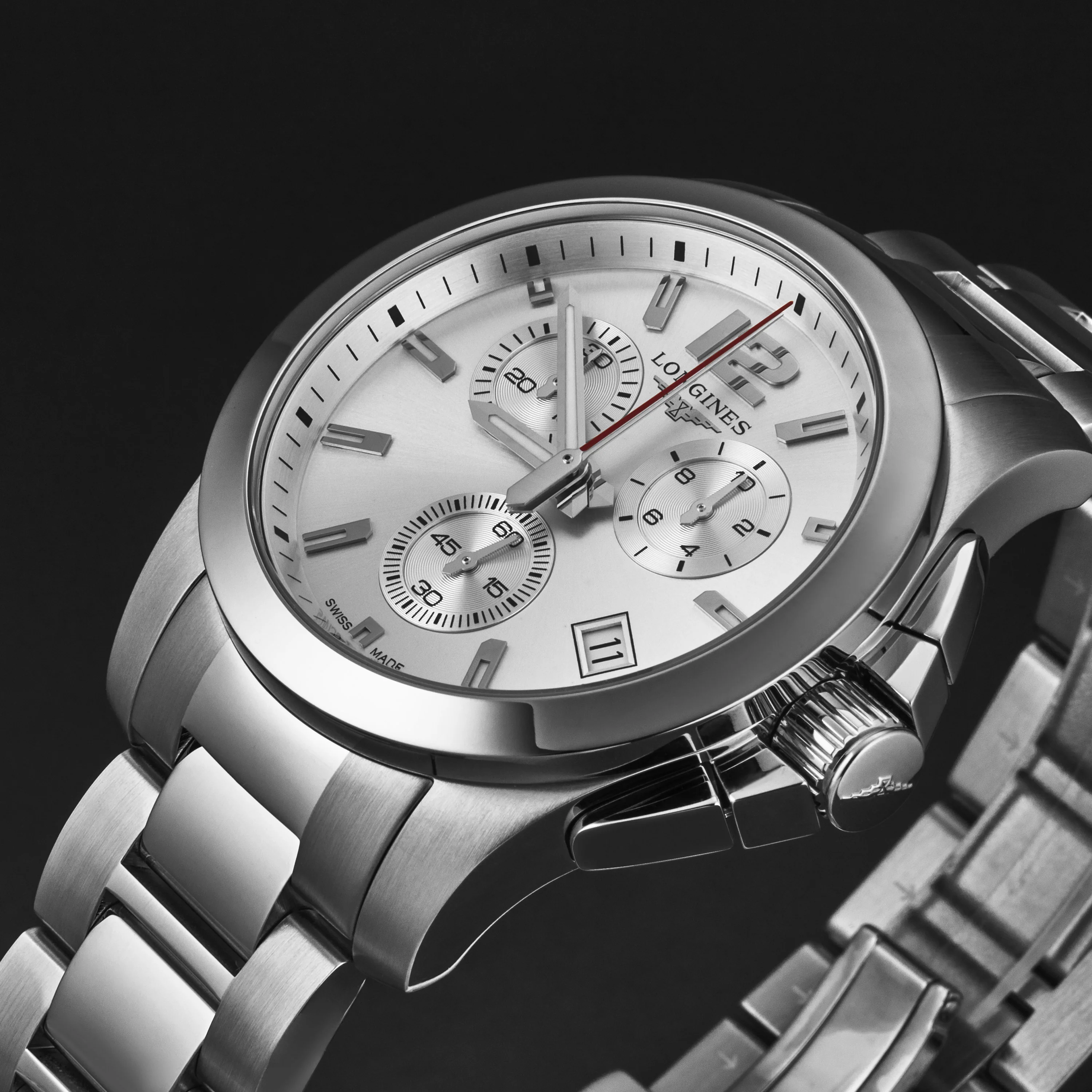 Conquest L37024766 / Silver | Silver Dial - Image 2