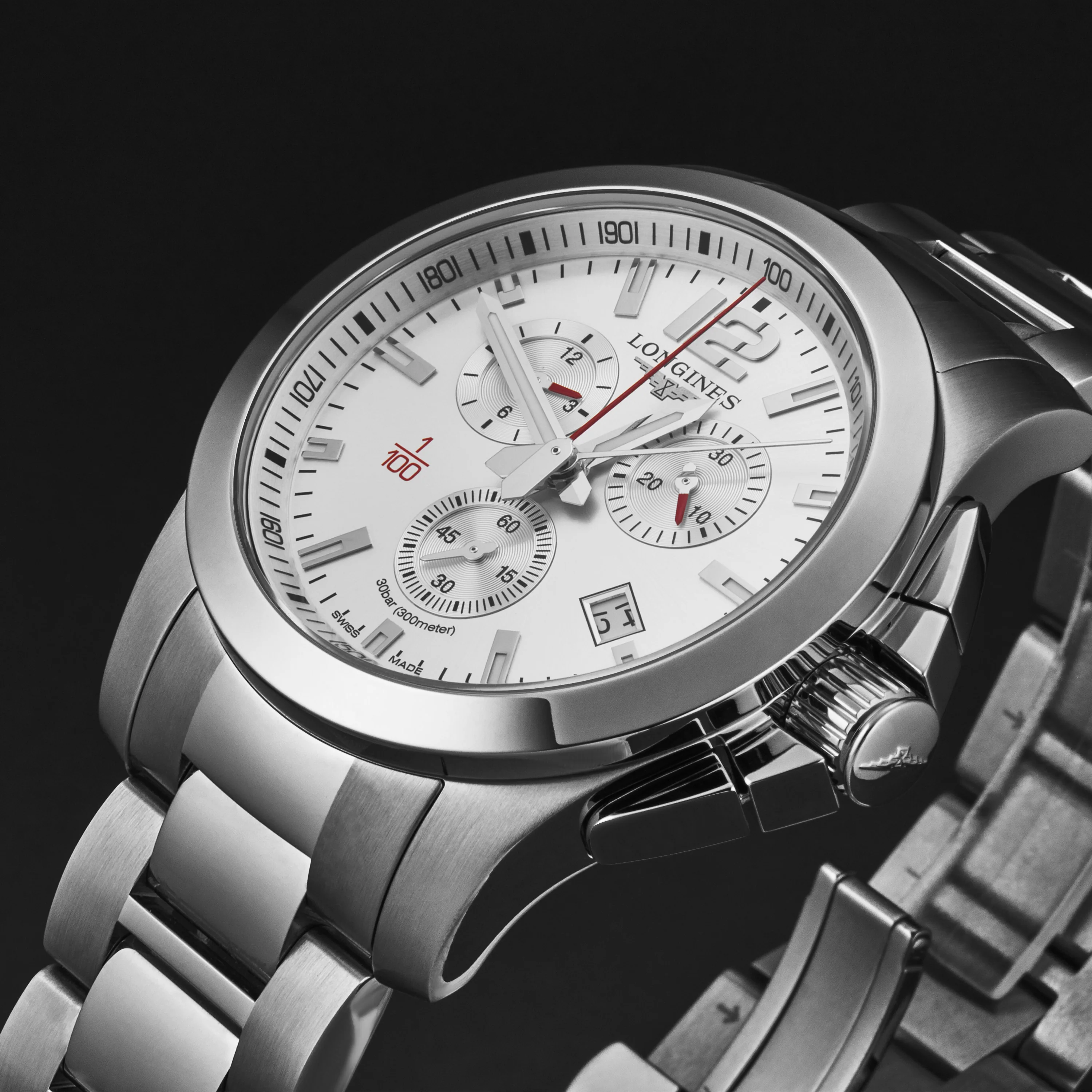 Conquest Silver / Stainless Steel Silver Dial - Image 2