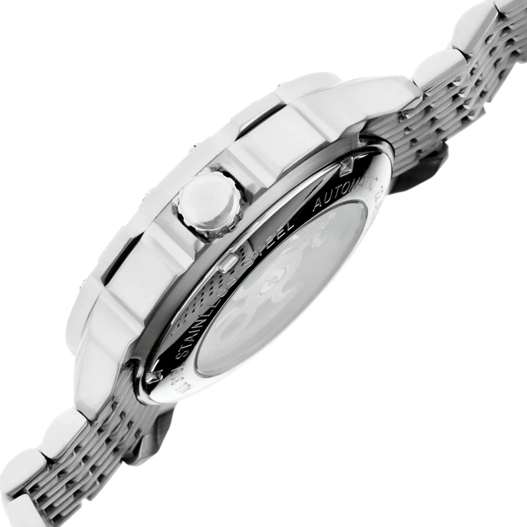 Conrad Stainless Steel Silver/Black | Black Dial - Image 3