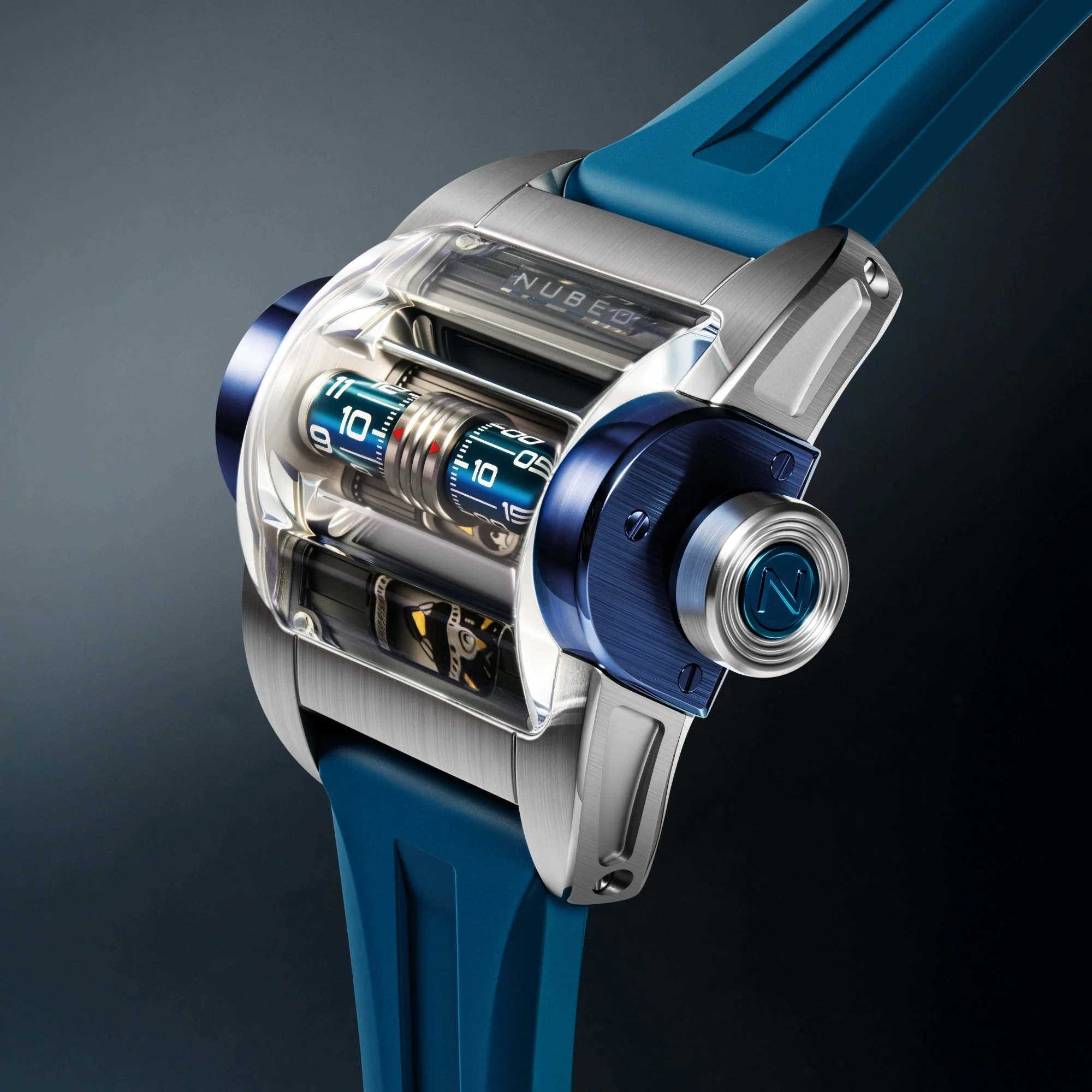 Continuum Automatic Black / Blue Rubber Black Dial - Image 2
