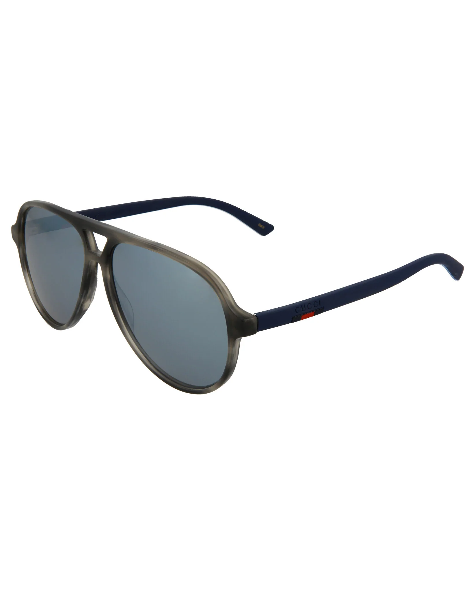 Core Grey Havana and Blue Frame, Silver Lens | Dial