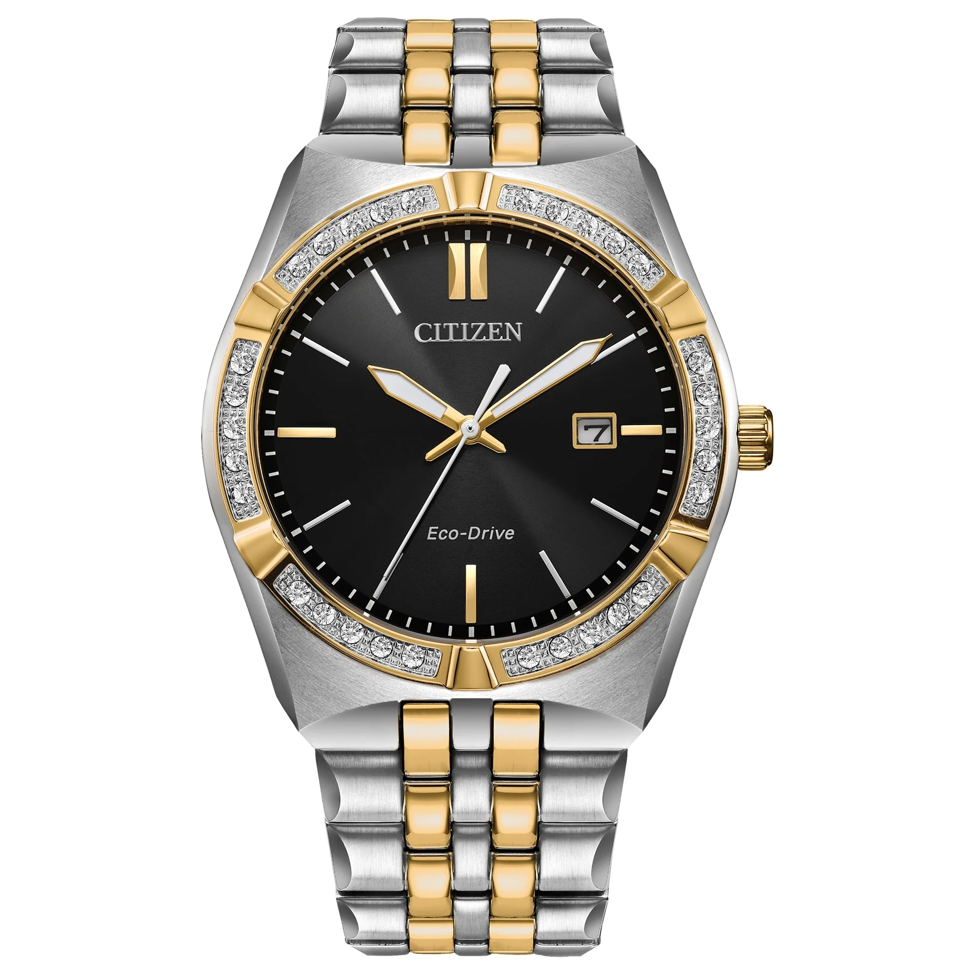 Corso 40mm / Black / Silver and Gold Black Dial