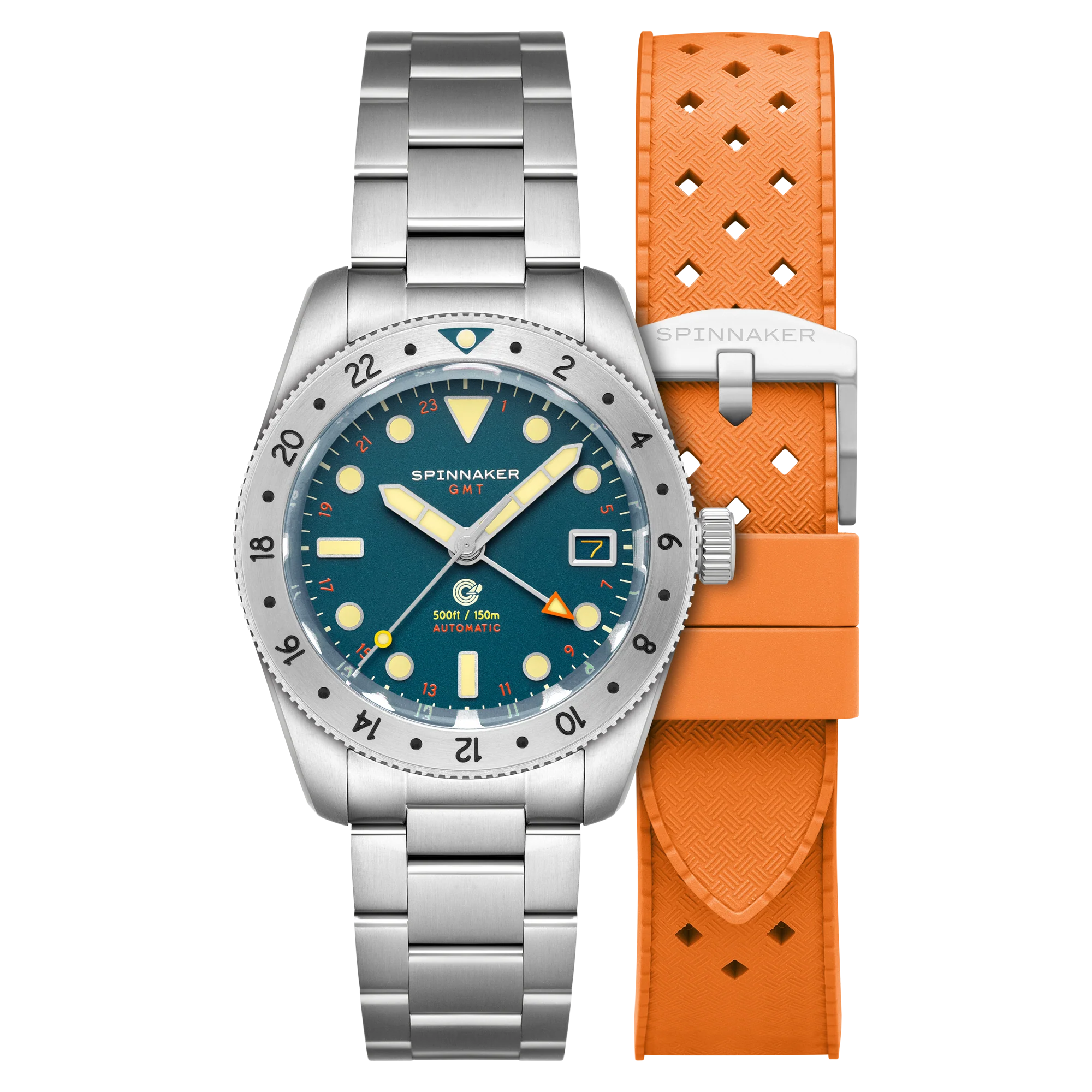 Croft 39 GMT Automatic Blue / Stainless Steel | Blue Dial