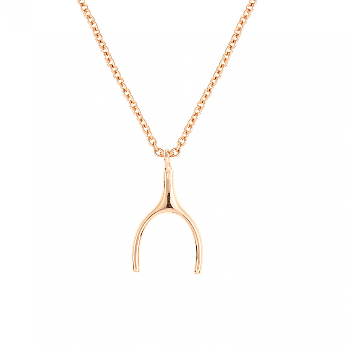 Daffodil Pendant Necklace 18k Rose Gold