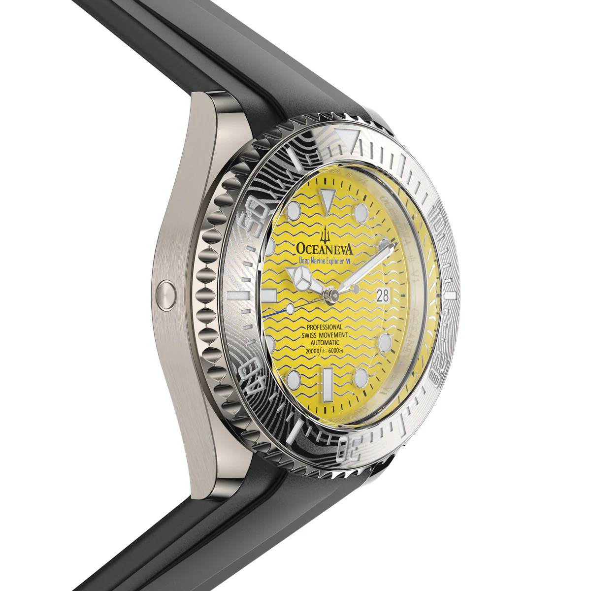 Deep Marine Explorer VI 6000m Grade 5 Titanium 6000m/YellowDial | Yellow Dial - Image 14
