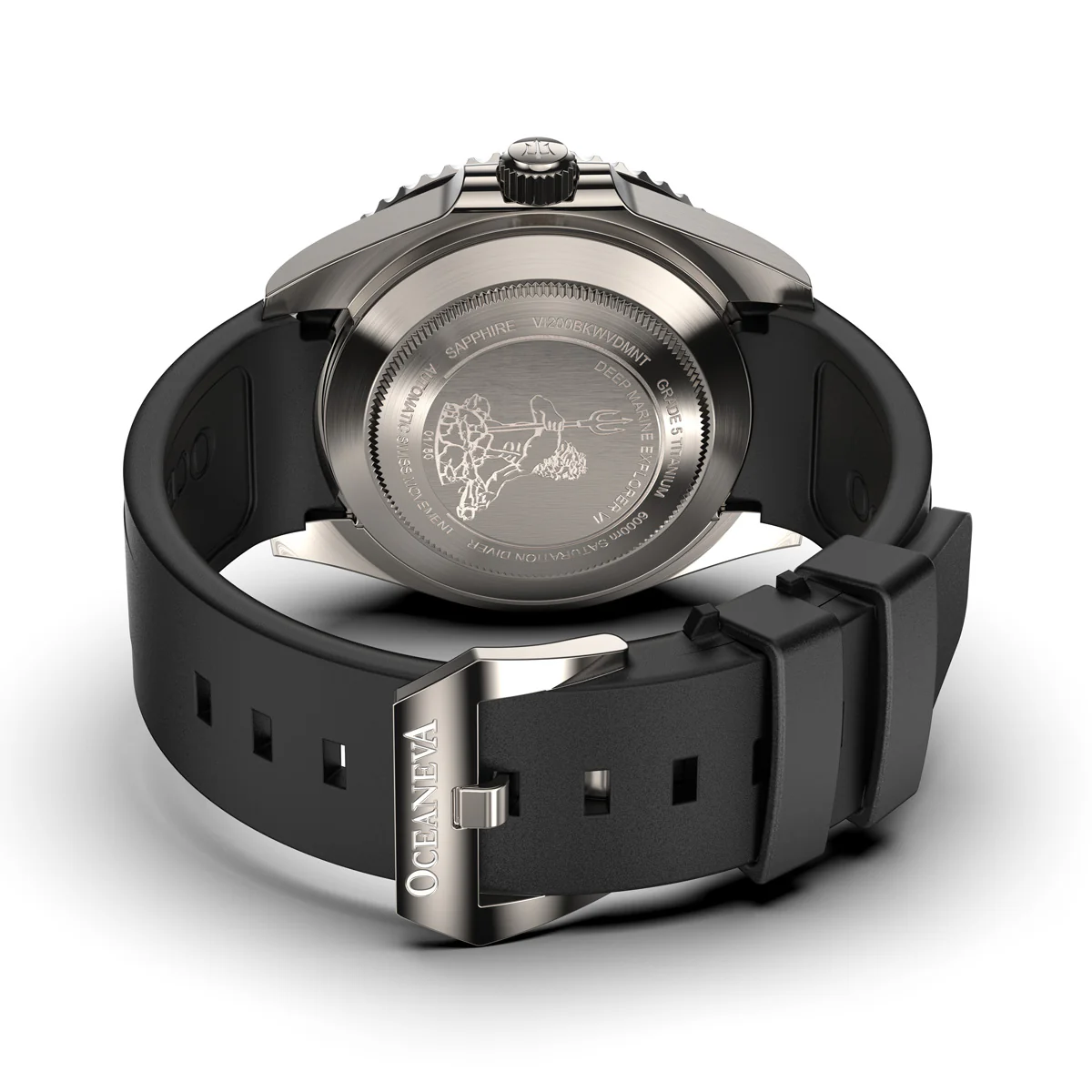 Deep Marine Explorer VI 6000m Grade 5 Titanium 6000m/BlackDial | Black Dial - Image 28