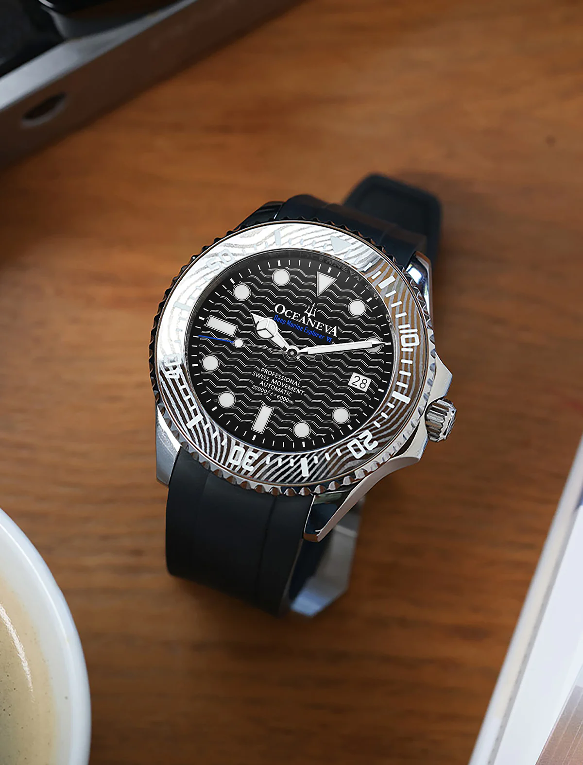 Deep Marine Explorer VI 6000m Grade 5 Titanium 6000m/BlackDial | Black Dial - Image 31