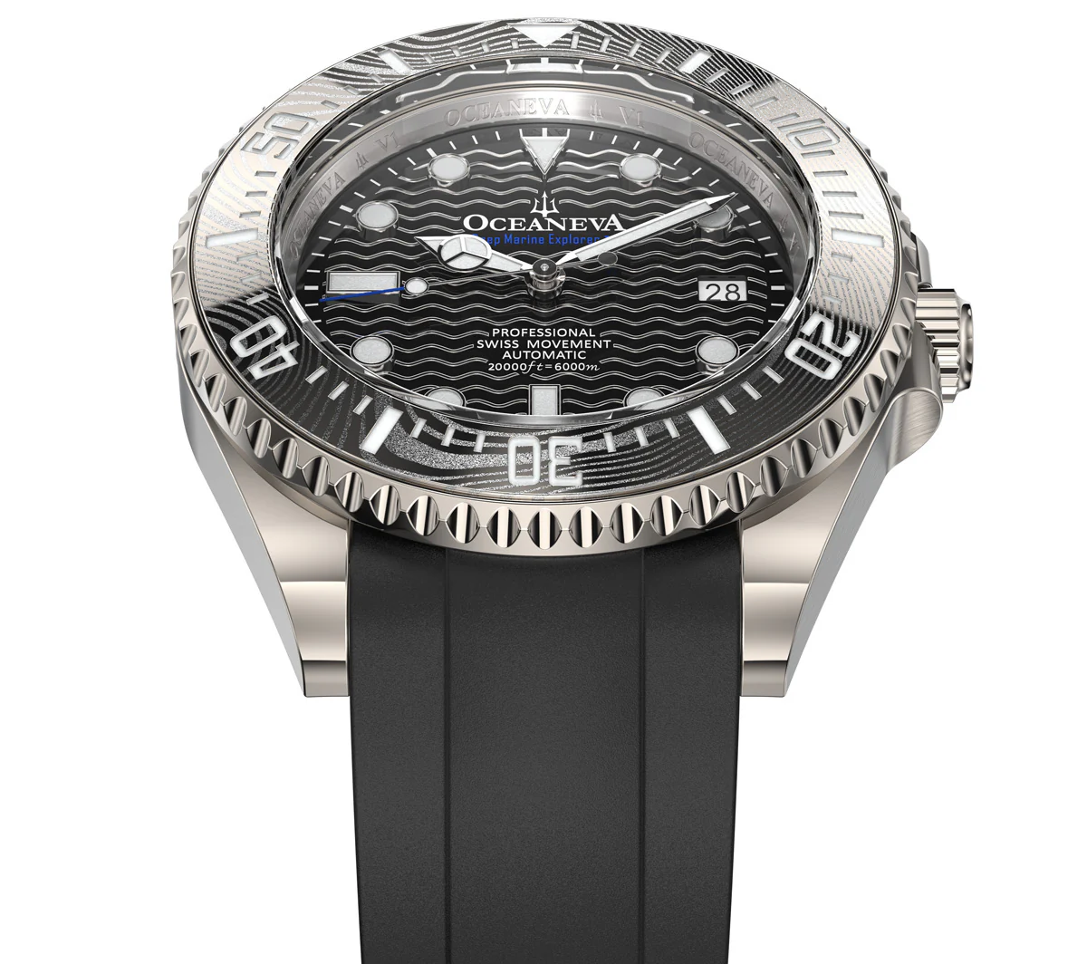 Deep Marine Explorer VI 6000m Grade 5 Titanium 6000m/BlackDial | Black Dial - Image 51
