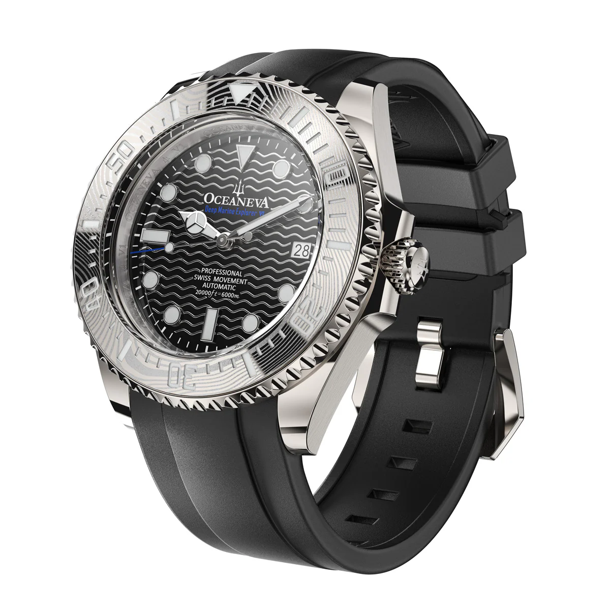 Deep Marine Explorer VI 6000m Grade 5 Titanium 6000m/BlackDial | Black Dial - Image 52