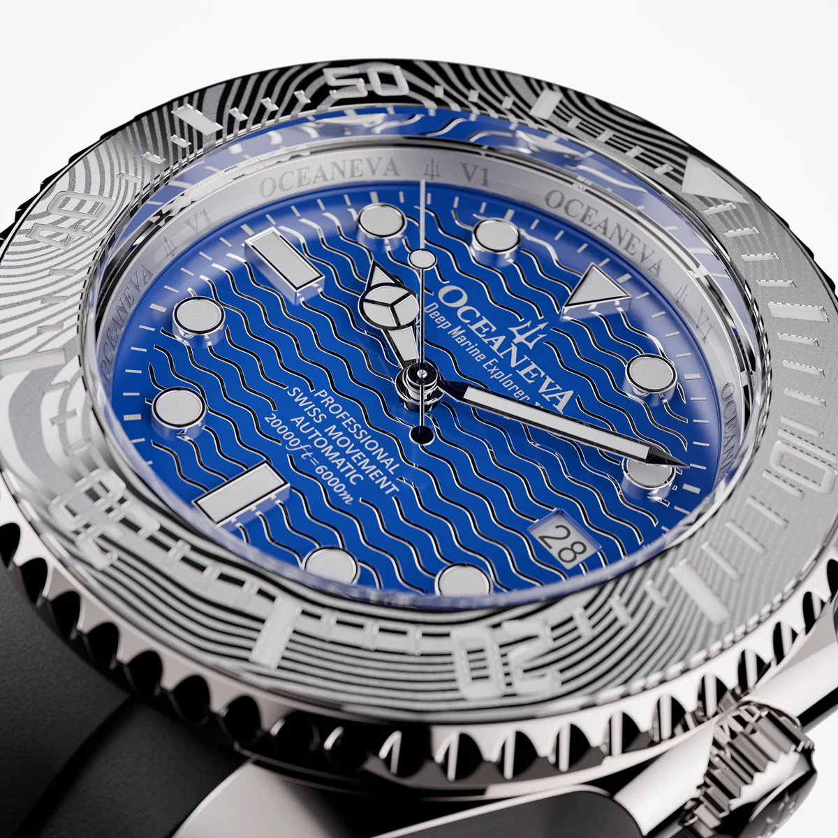 Deep Marine Explorer VI 6000m Grade 5 Titanium 6000m/BlueDial | Blue Dial - Image 51