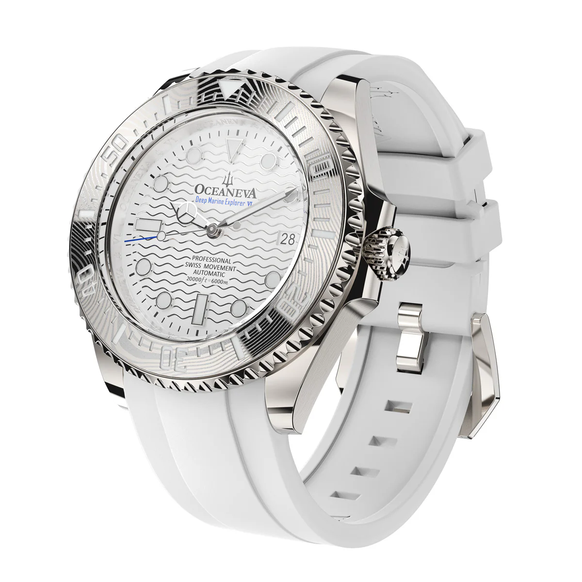 Deep Marine Explorer VI 6000m Grade 5 Titanium 6000m/WhiteDial | White Dial - Image 28