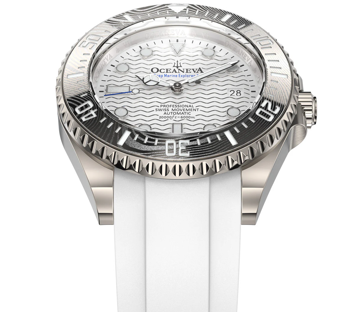 Deep Marine Explorer VI 6000m Grade 5 Titanium 6000m/WhiteDial | White Dial - Image 35