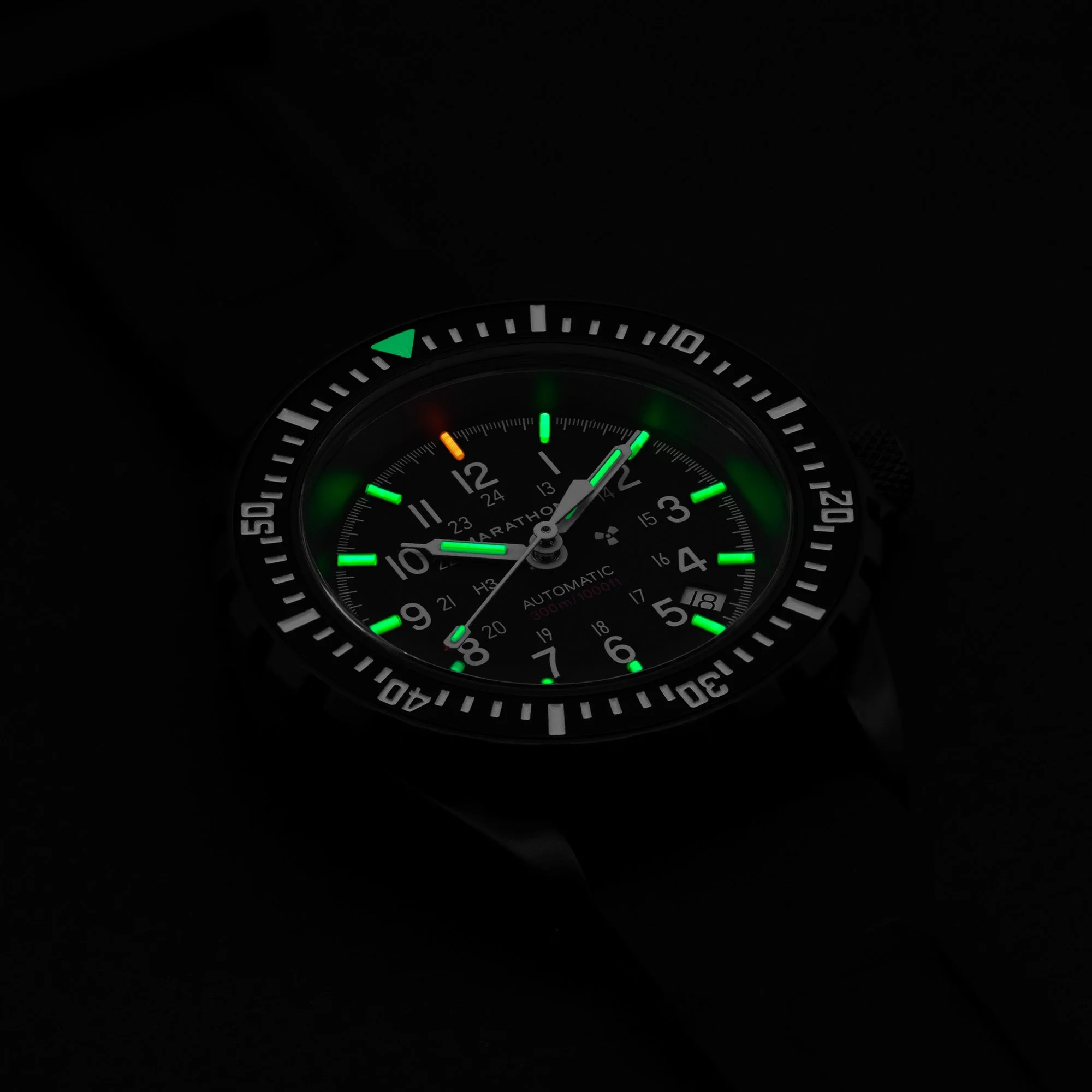Dive BLACK/BKSS 3PC RUBBER (WW194006BK-0130) Black Dial - Image 2