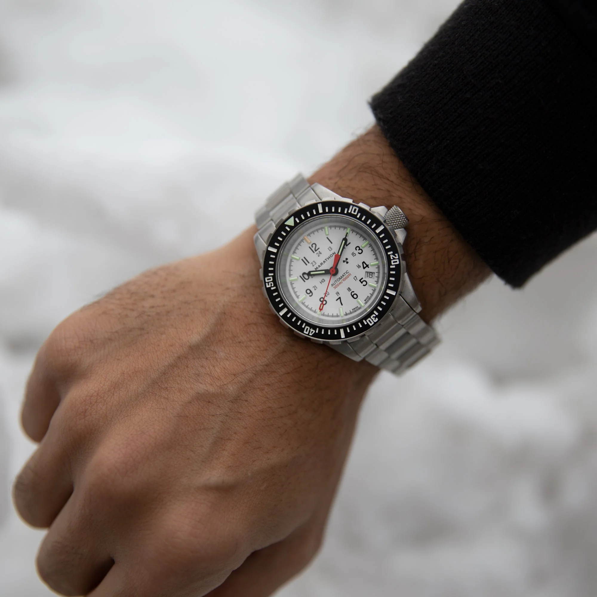 Dive SS/SSMAM STEEL (WW194006SS-0513) | White Dial - Image 5