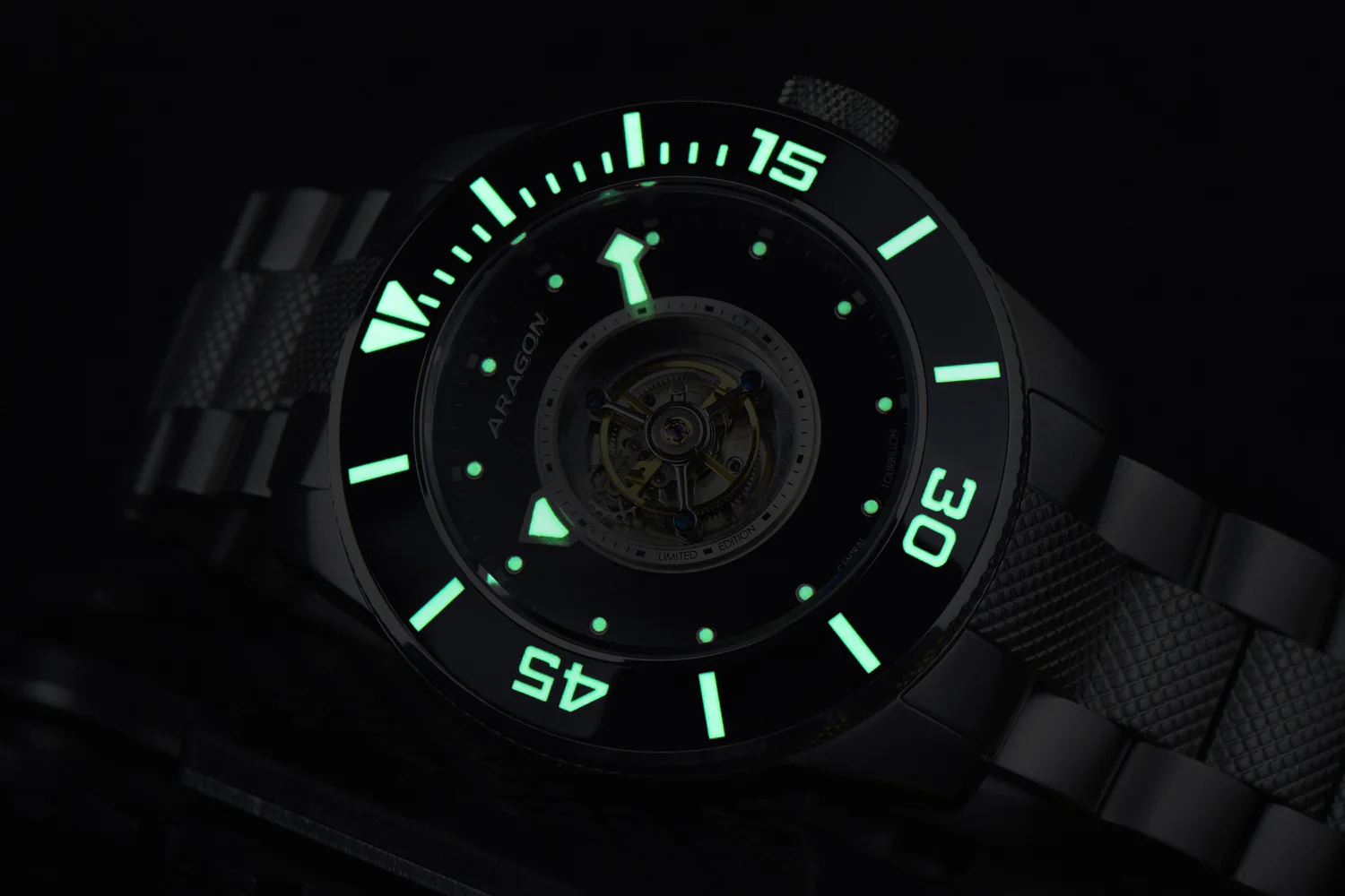 Divemaster Central Tourbillon Automatic 50mm - Black Dial | Black Dial - Image 3