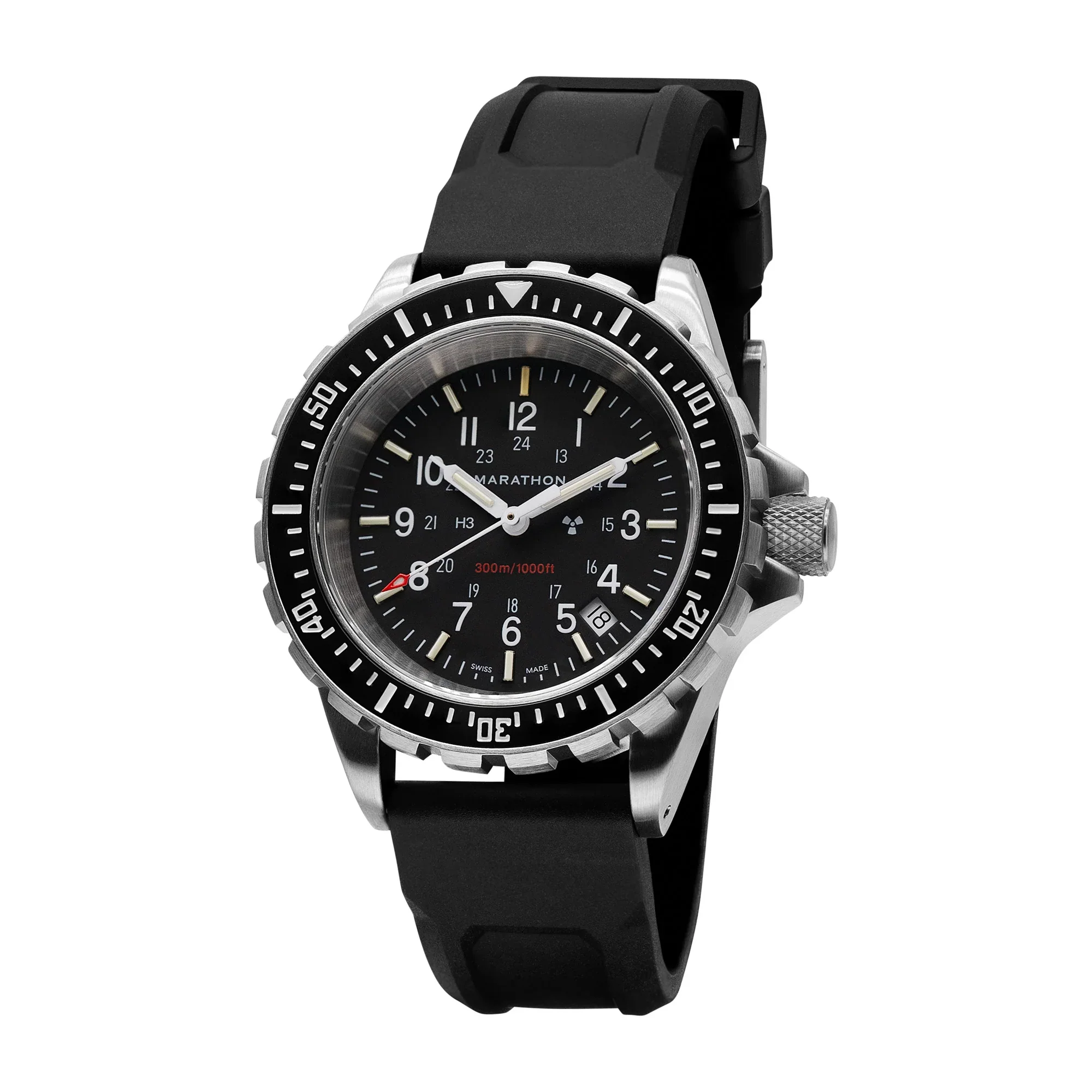 Dive SS/BKSS 3PC RUBBER (WW194007SS-0130) | Black Dial - Image 4