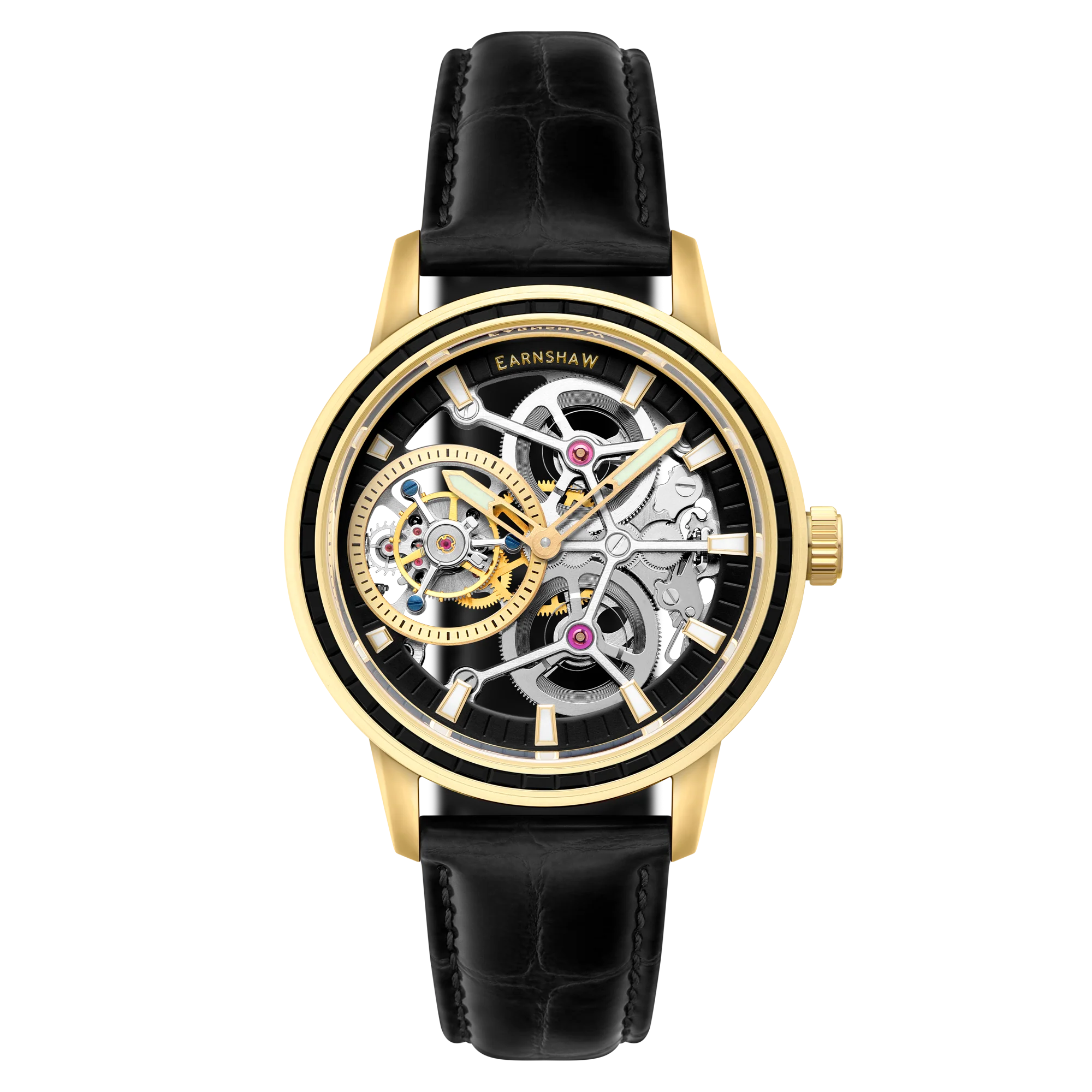 Engineer Parsons Tourbillon Limited Edition Silver / Leather | Black Dial