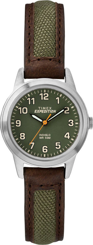 Expedition Field Green / Leather | Green Dial