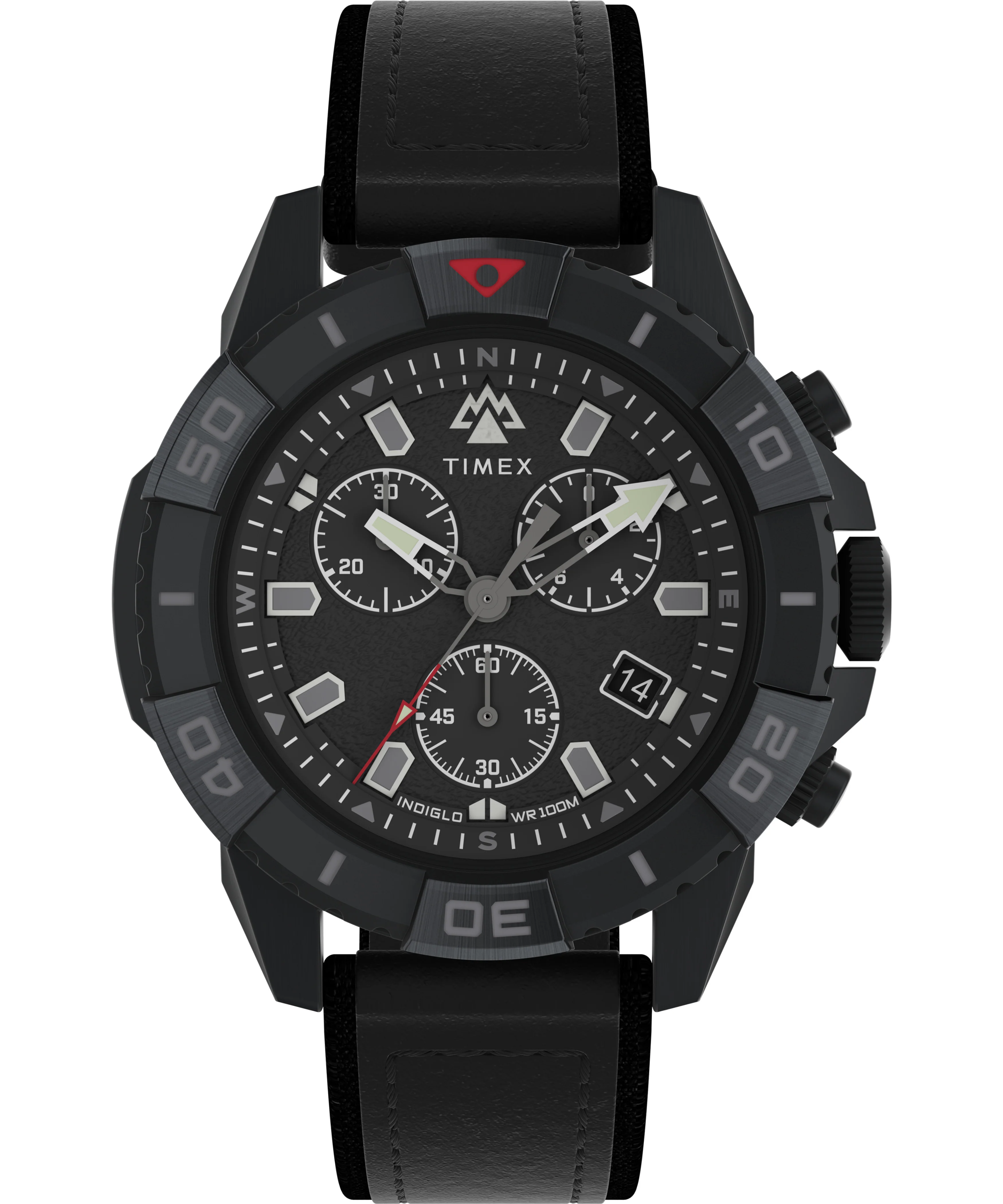 EXPEDITION NORTH Black / Low Lead Brass | Black Dial