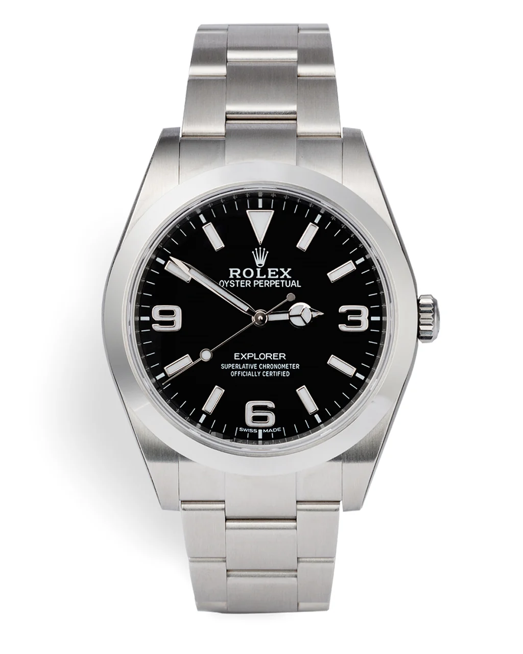 Explorer Black | BLACK INDEX Dial