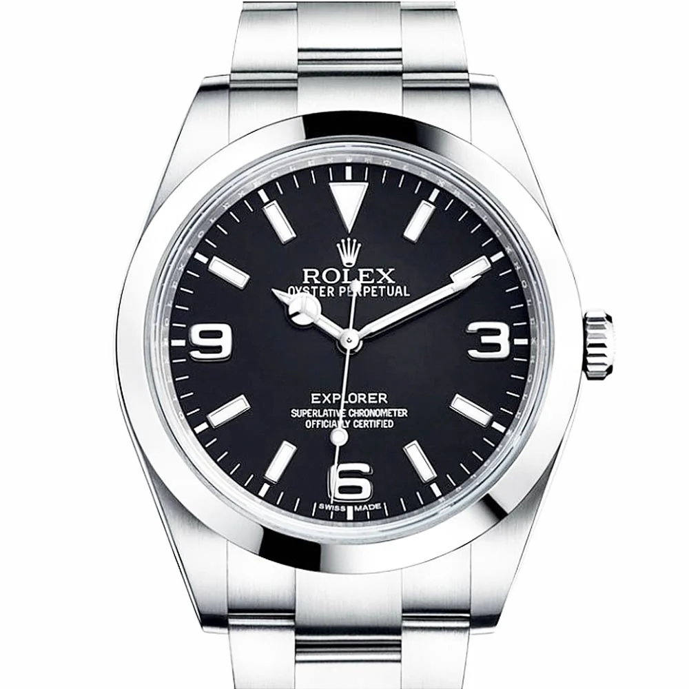 Explorer Black | BLACK INDEX Dial - Image 2