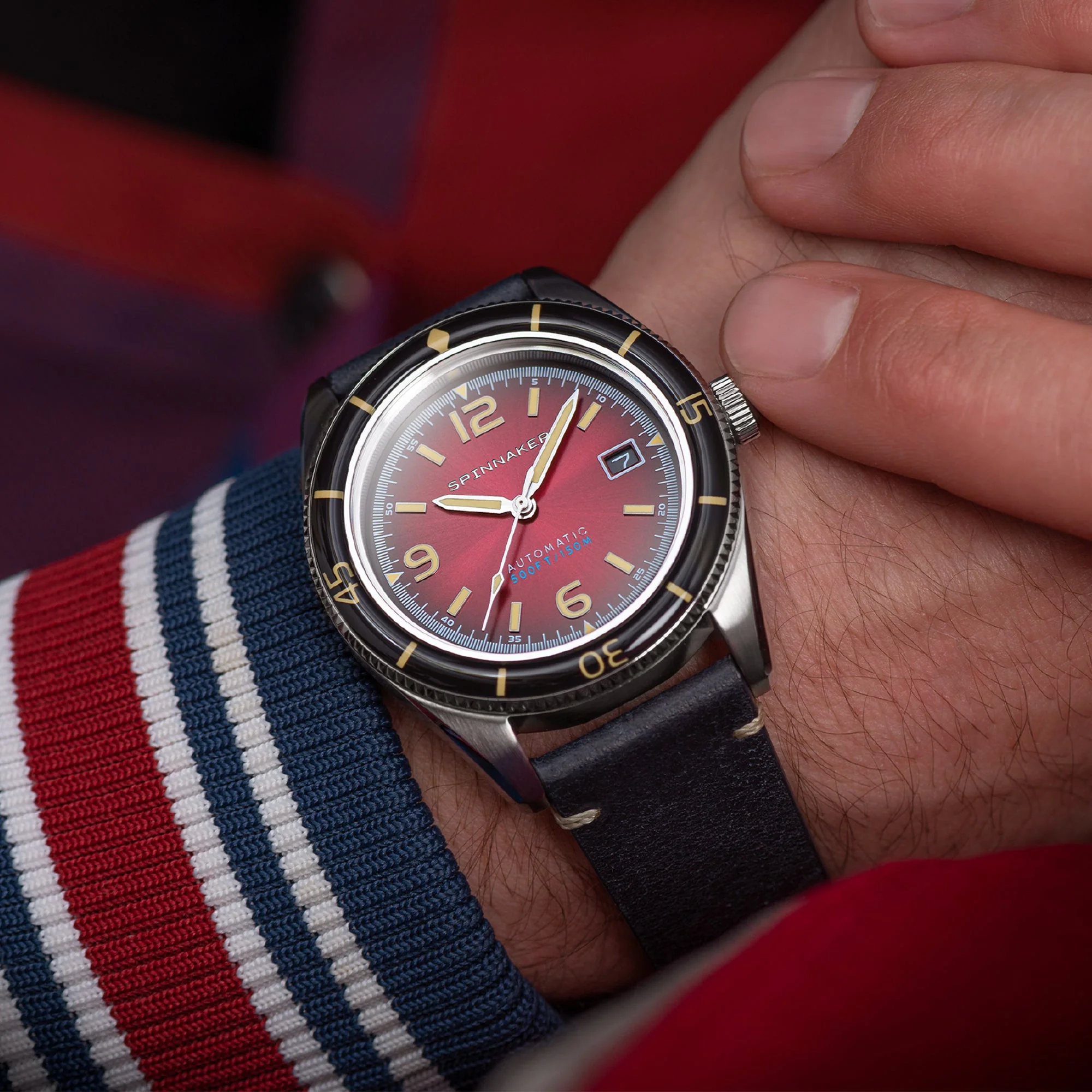 Fleuss Red / Leather | Red Dial - Image 24