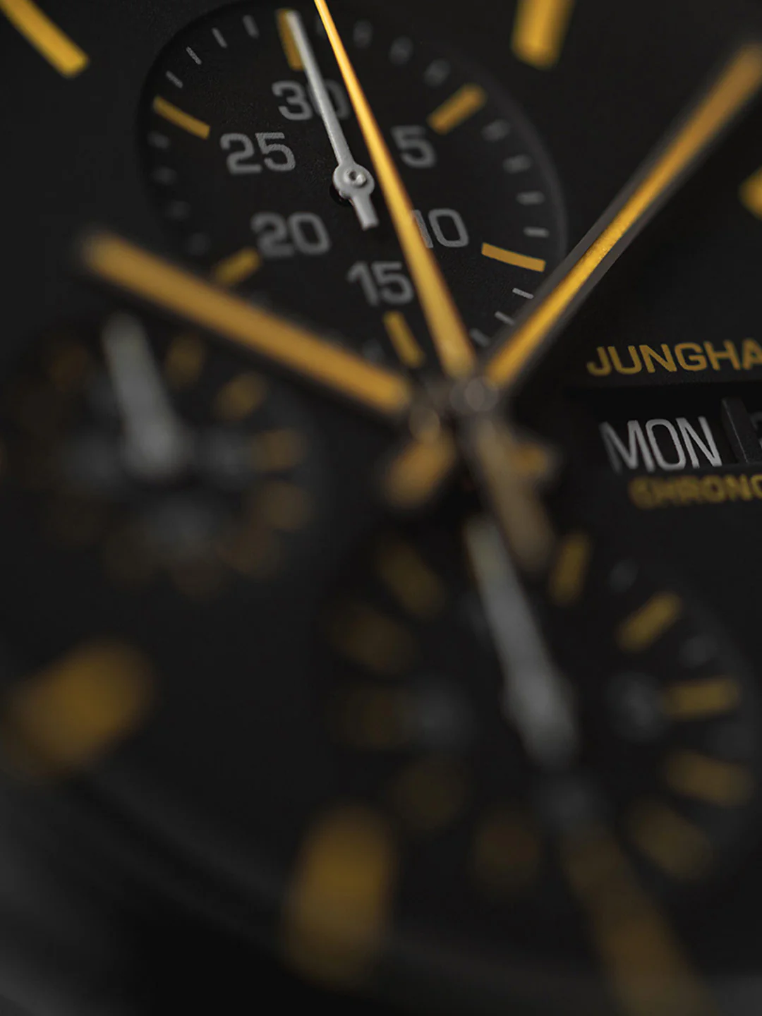 Form A Chronoscope Black Dial / Orange Leather Strap Black Dial - Image 5