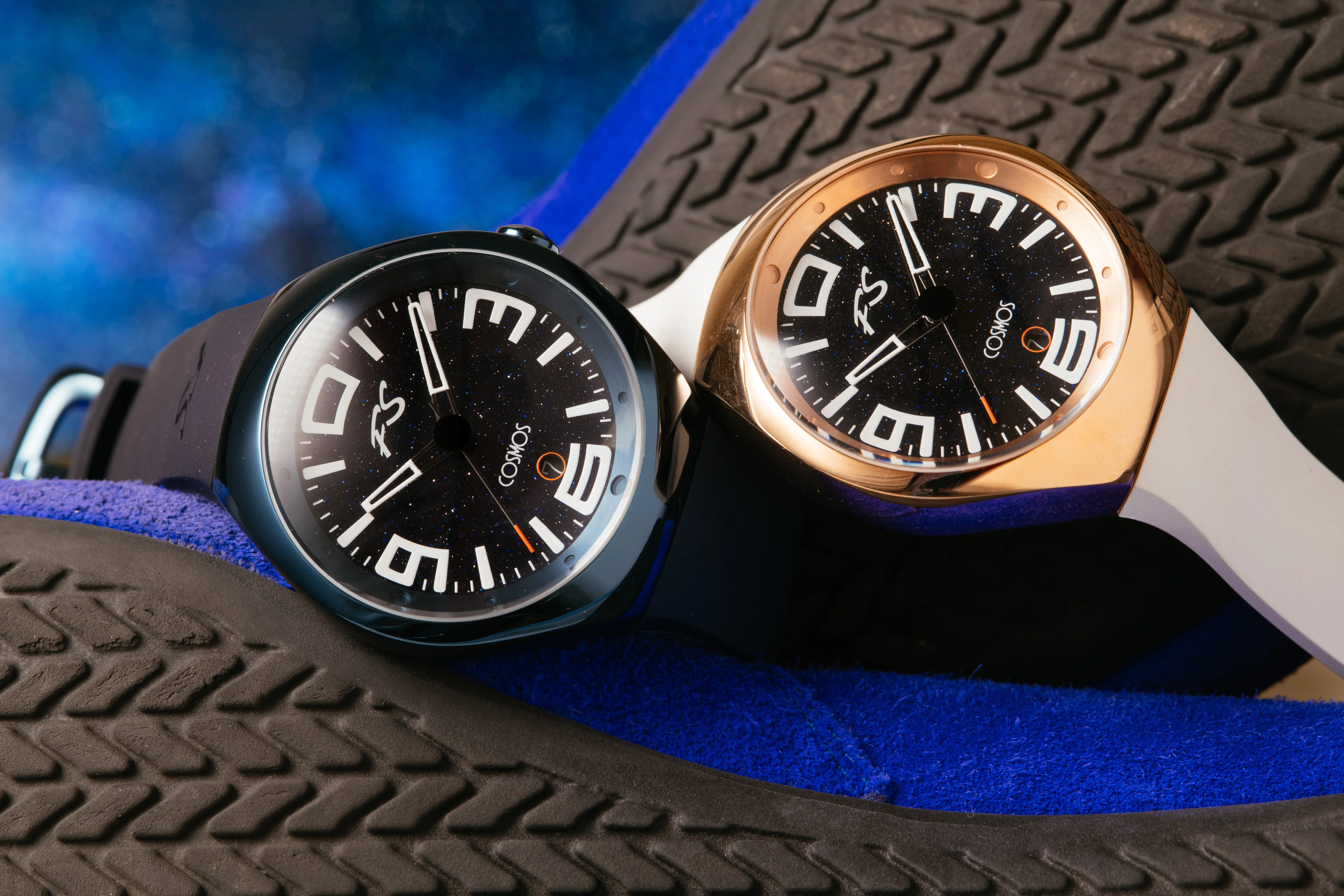 Frank Stephenson's Cosmos Series Black Case, Black Dial, Black Strap | Black Dial - Image 8