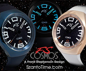 Frank Stephenson's Cosmos Series Blue Case, Blue Dial, Blue Strap | Blue Dial - Image 12