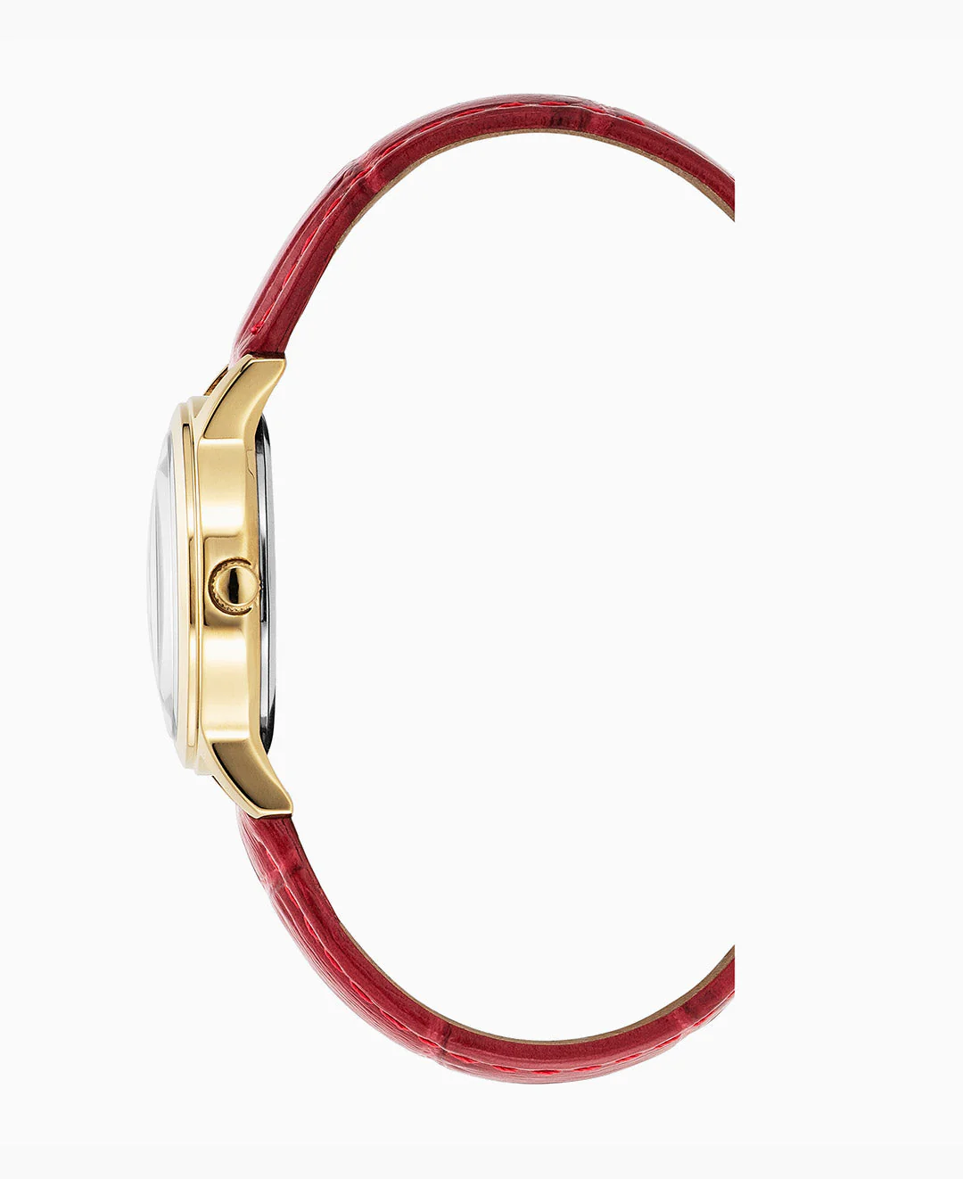 Genesis Ladies Red leather strap White Dial - Image 2