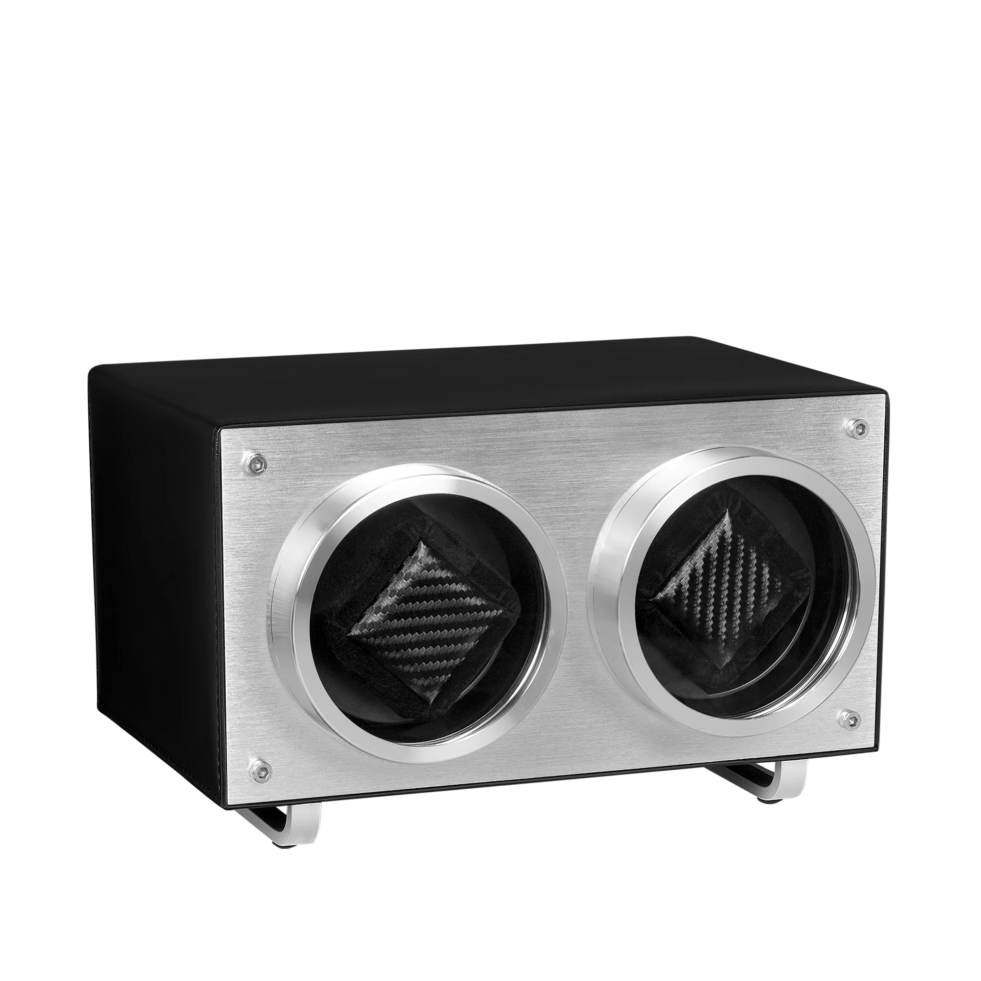 Heinrich Minimal Swiss Automatic Limited Edition Watch Winder Set Black / Stainless Steel | Black Dial - Image 8