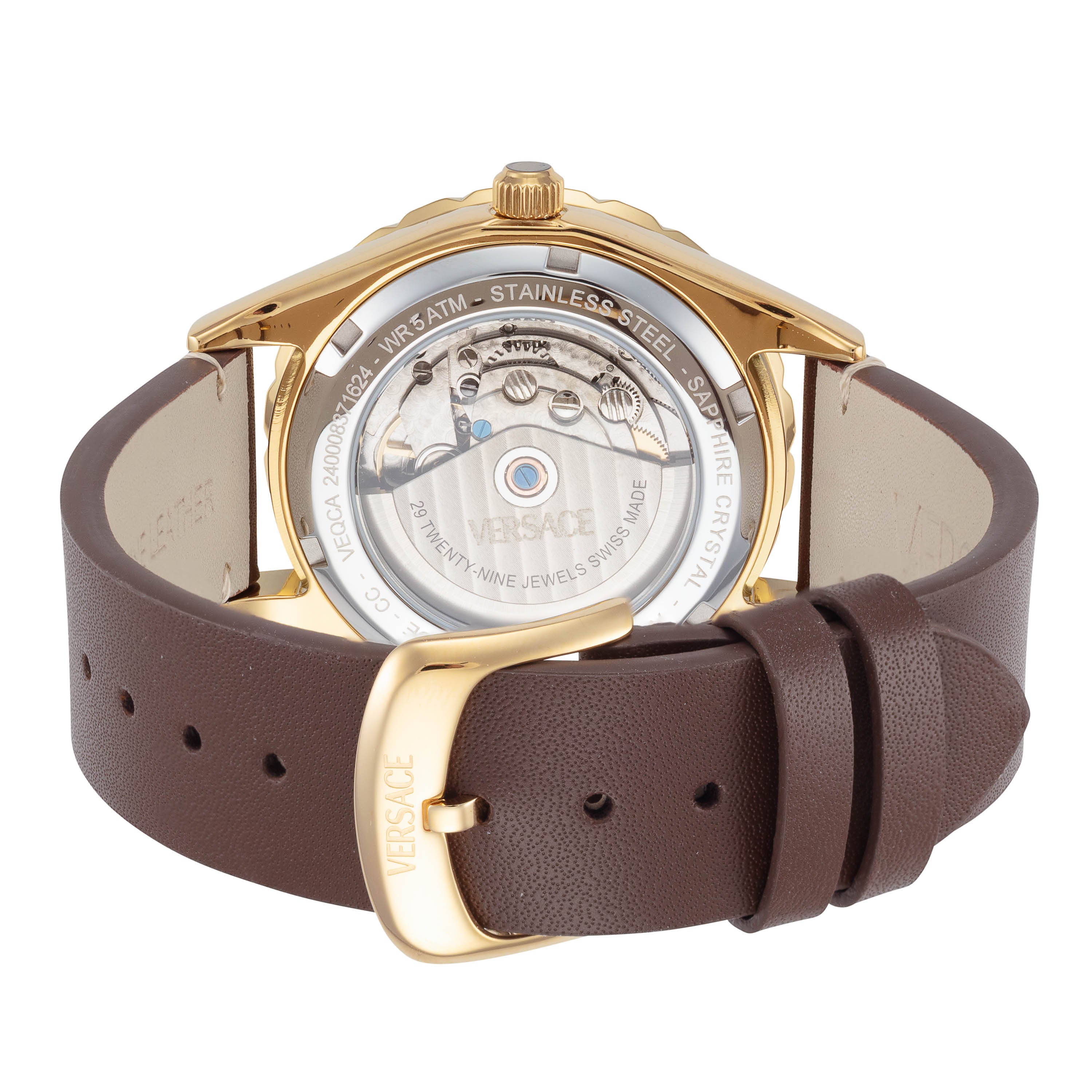Hellenyium 42mm / Black / Brown | Black Dial - Image 3
