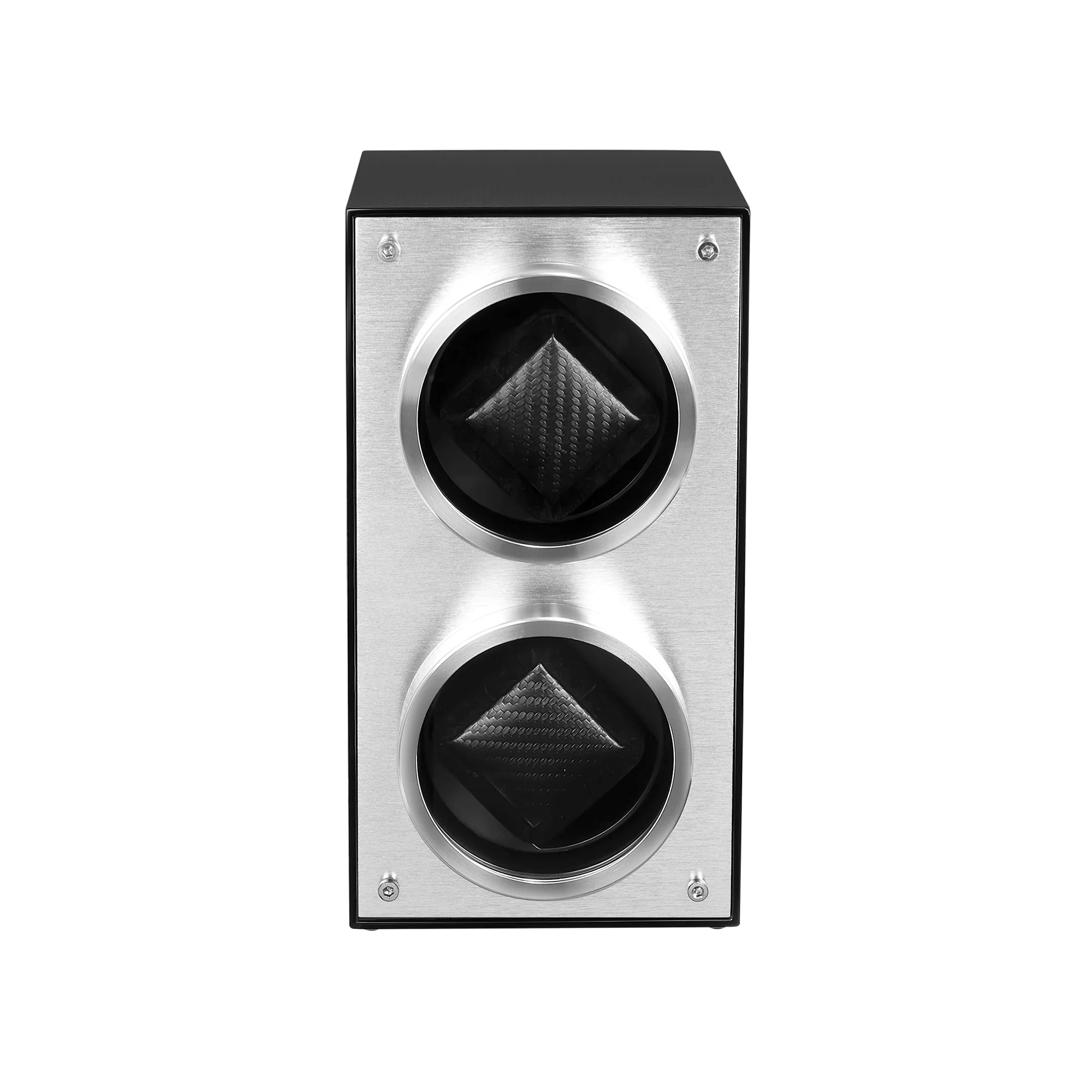 Hermann Swiss Automatic Limited Edition Watch Winder Set Black / Stainless Steel | Black Dial - Image 5